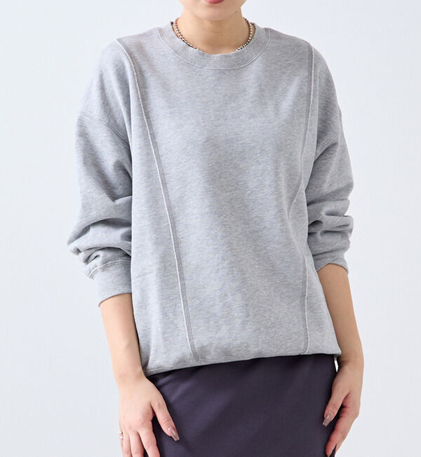SOFFITTO「切り替えデザインスウェット」|スウェット・ジャージ|トップグレー