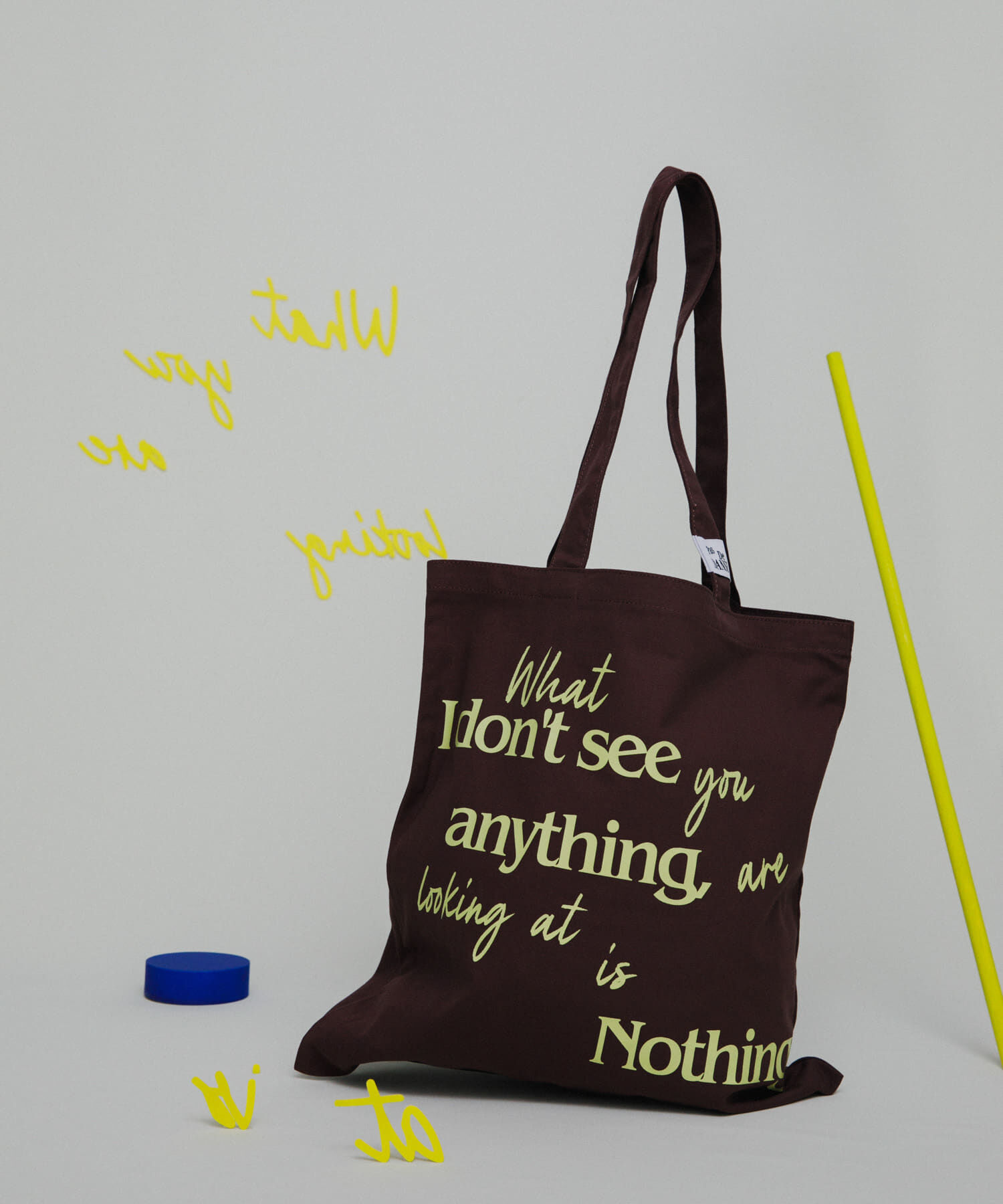 RODE SKO「Pas De DANSE　Letter ToteBag」|トートバッグ|ブラウン