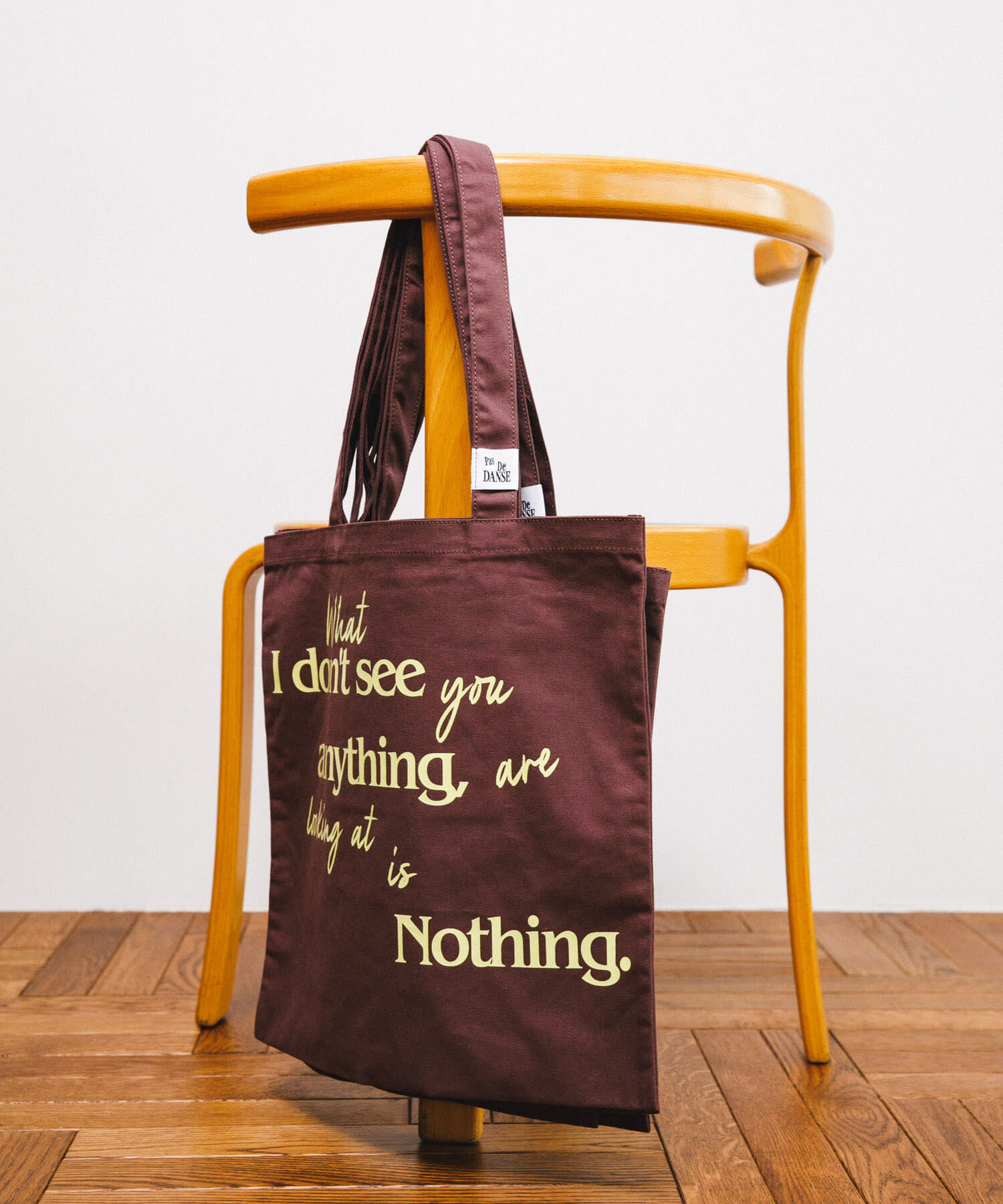 RODE SKO「Pas De DANSE　Letter ToteBag」|トートバッグ|
