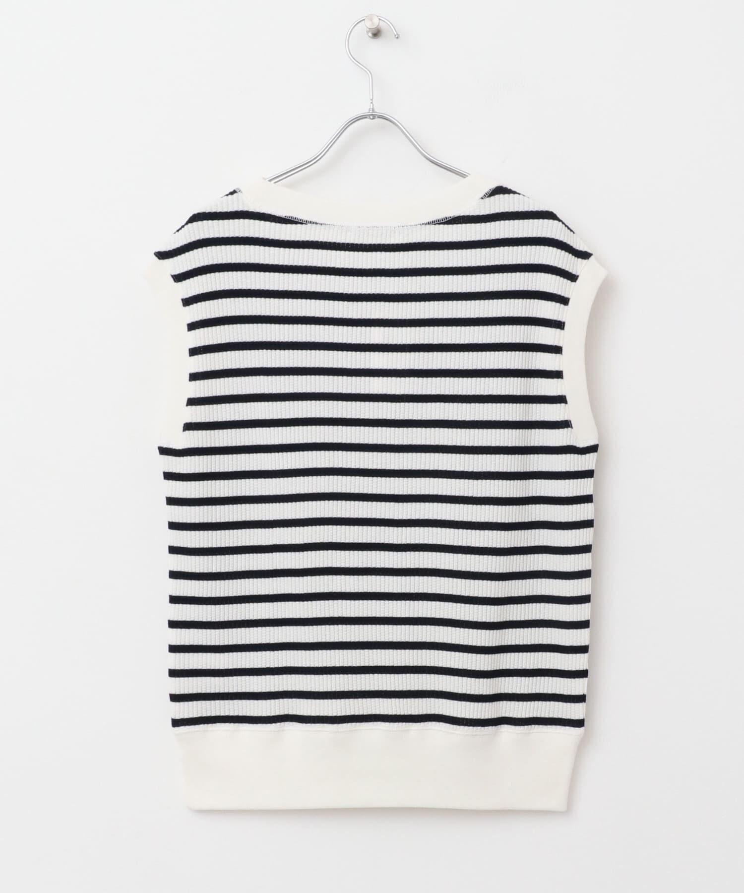 URBAN RESEARCH DOORS「FORK&SPOON　変形ワッフルノースリーブプルオーバー」|Tシャツ・カットソー|