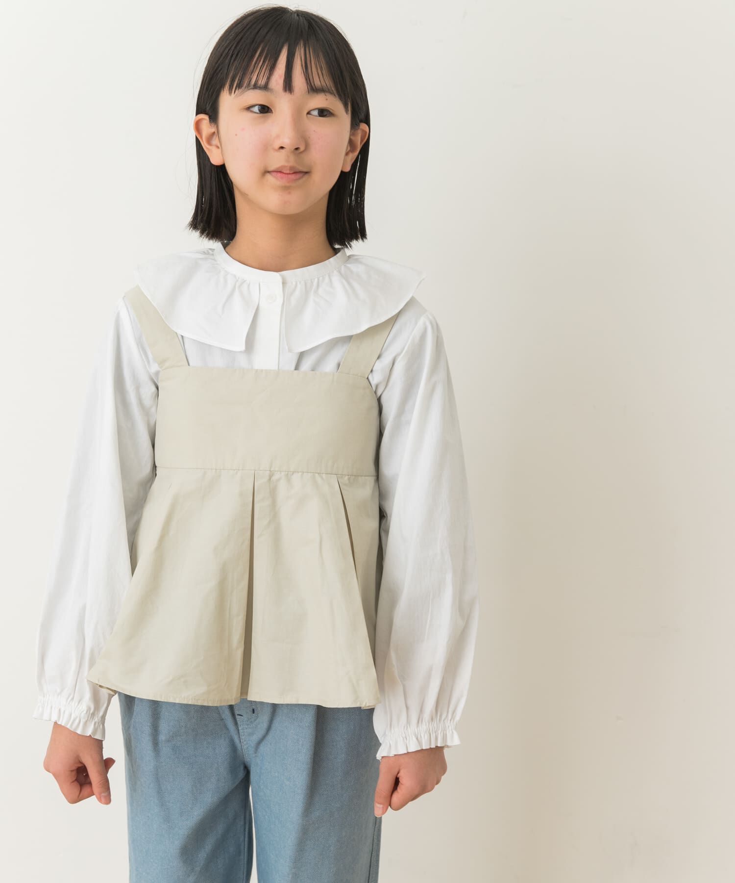 URBAN RESEARCH DOORS「『WEB/一部店舗限定』ペプラムキャミソールブラウス(KIDS)」|その他|