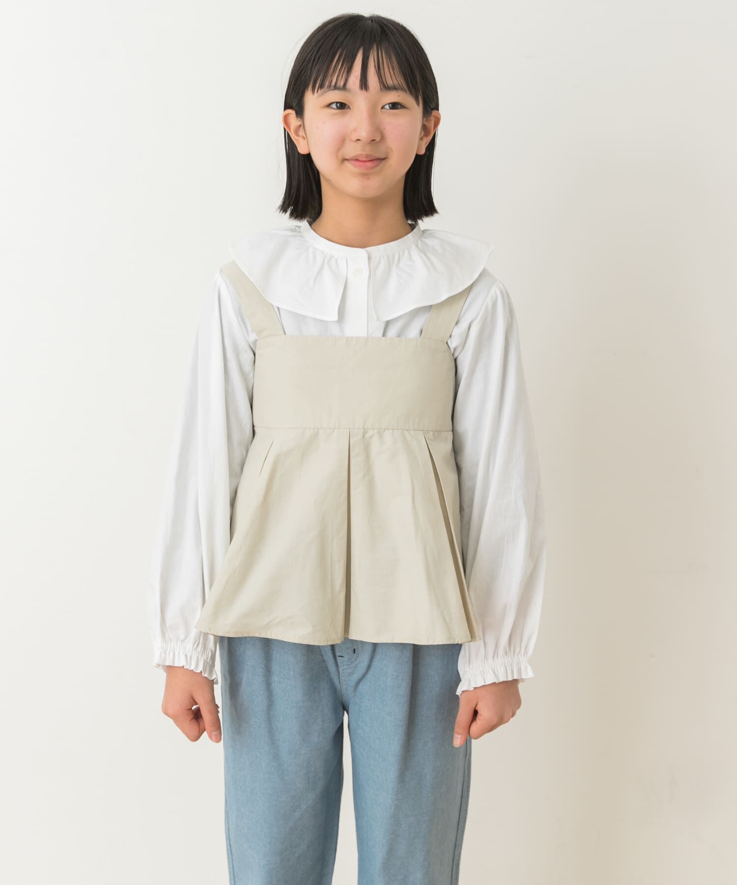 URBAN RESEARCH DOORS「『WEB/一部店舗限定』ペプラムキャミソールブラウス(KIDS)」|その他|