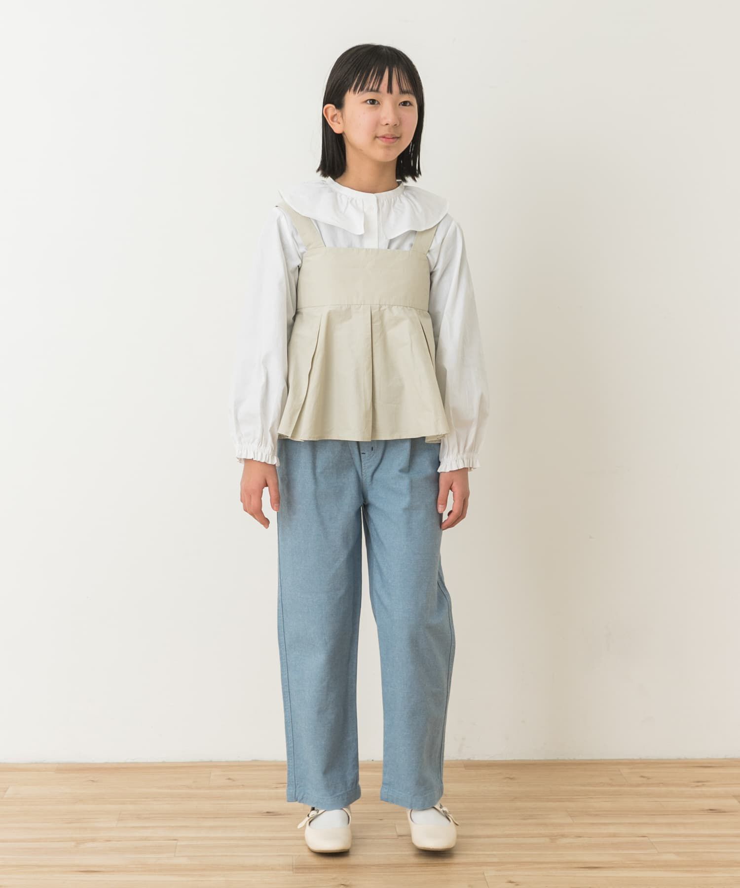 URBAN RESEARCH DOORS「『WEB/一部店舗限定』ペプラムキャミソールブラウス(KIDS)」|その他|