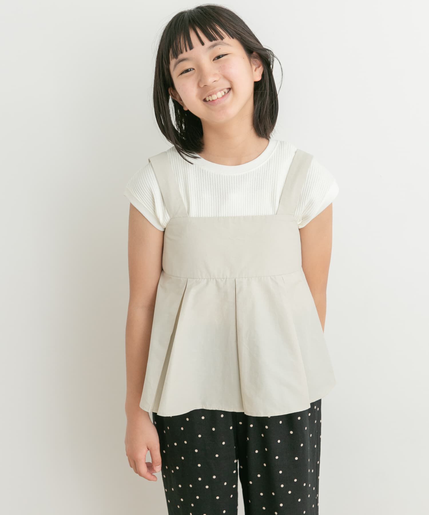 URBAN RESEARCH DOORS「『WEB/一部店舗限定』ペプラムキャミソールブラウス(KIDS)」|その他|