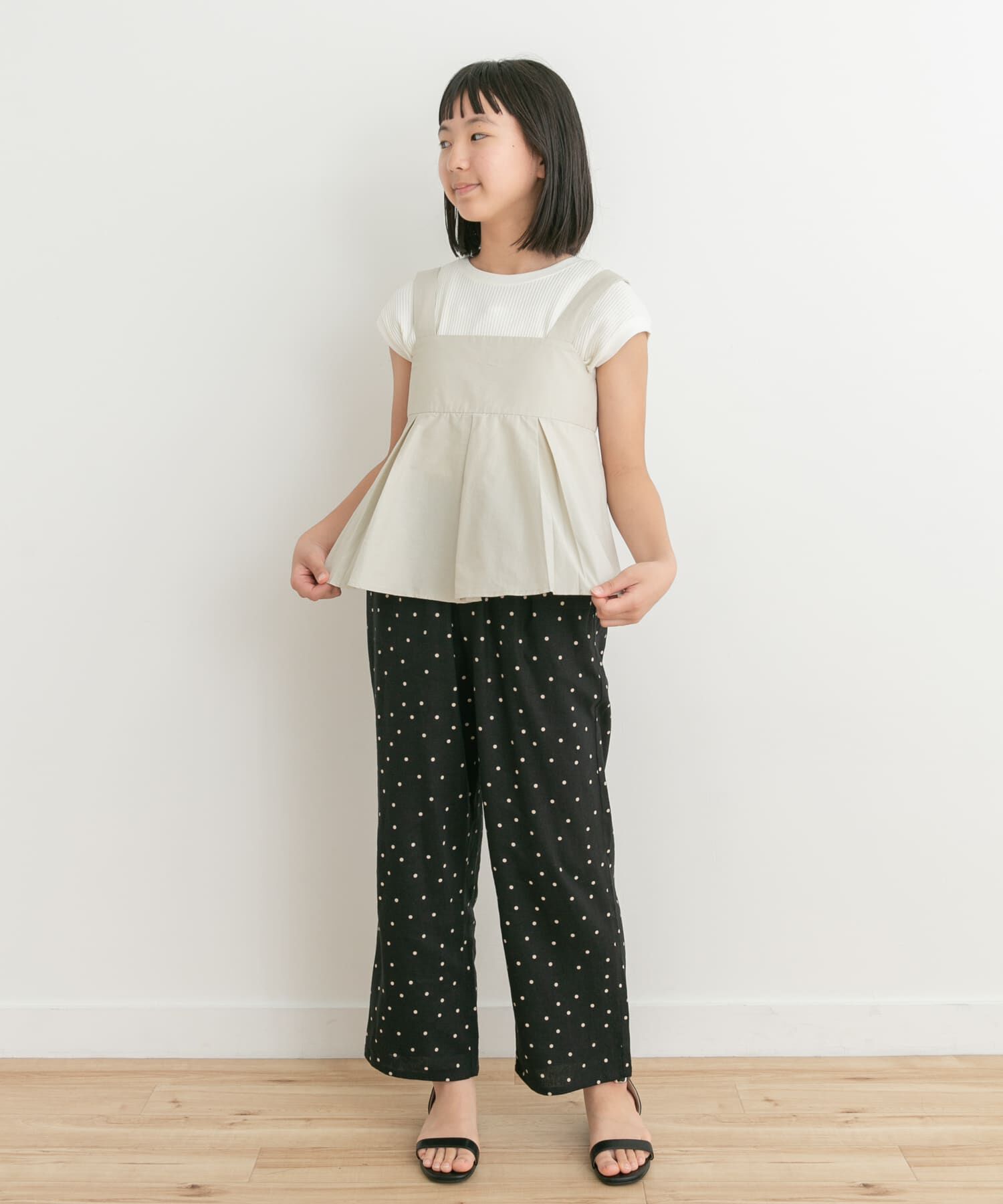 URBAN RESEARCH DOORS「『WEB/一部店舗限定』ペプラムキャミソールブラウス(KIDS)」|その他|