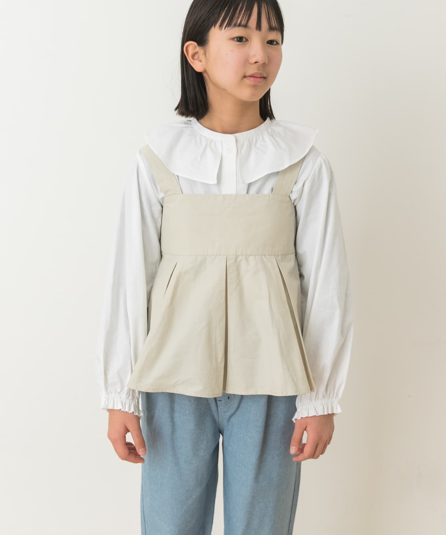 URBAN RESEARCH DOORS「『WEB/一部店舗限定』ペプラムキャミソールブラウス(KIDS)」|その他|