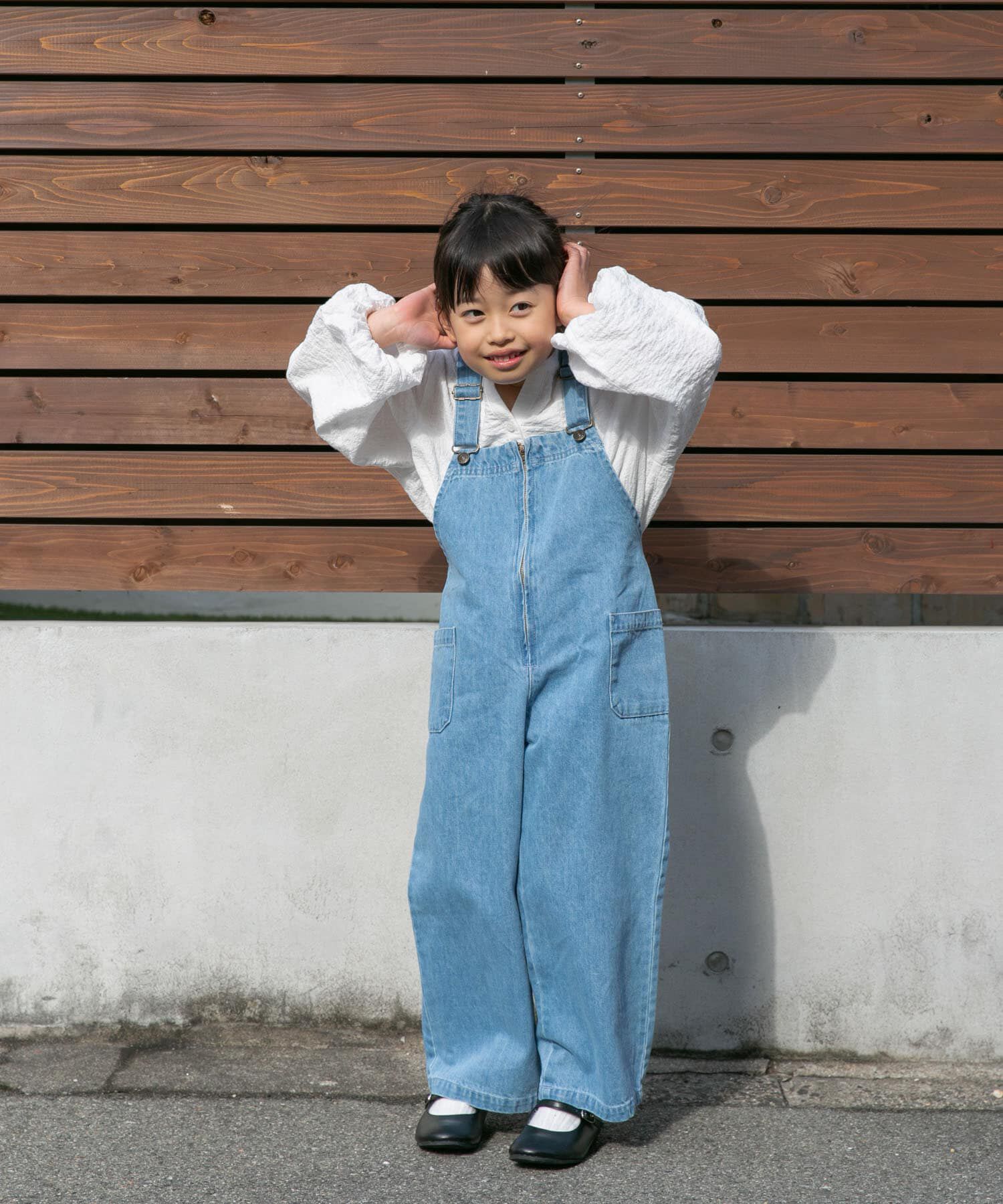 URBAN RESEARCH DOORS「『親子リンク』ギャザースリーブブラウス(KIDS)」|その他|