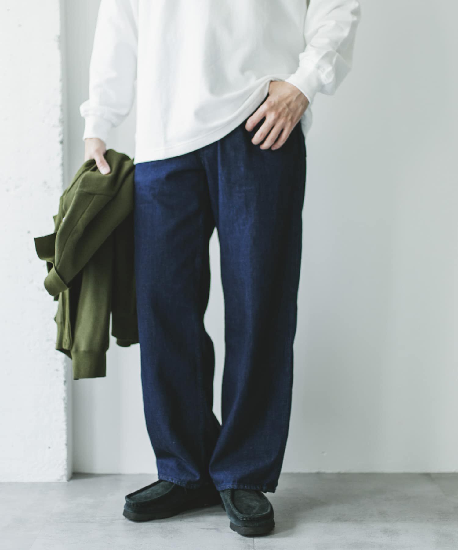 URBAN RESEARCH DOORS「Denim Work Pants」|デニム|