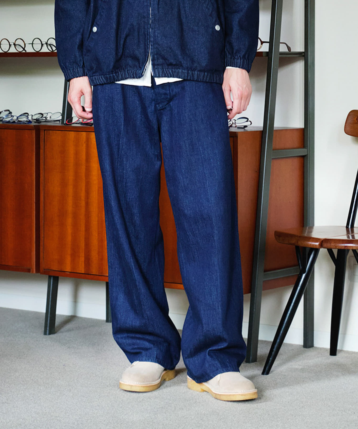 URBAN RESEARCH DOORS「Denim Work Pants」|デニム|