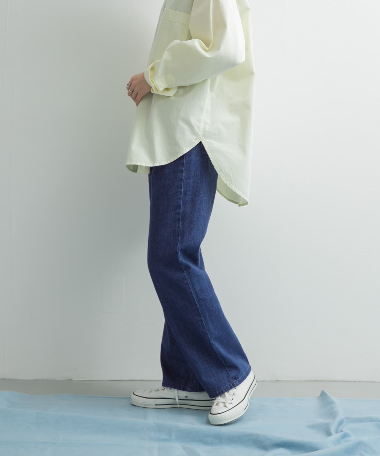URBAN RESEARCH DOORS「Denim Straight Pants」|デニム|