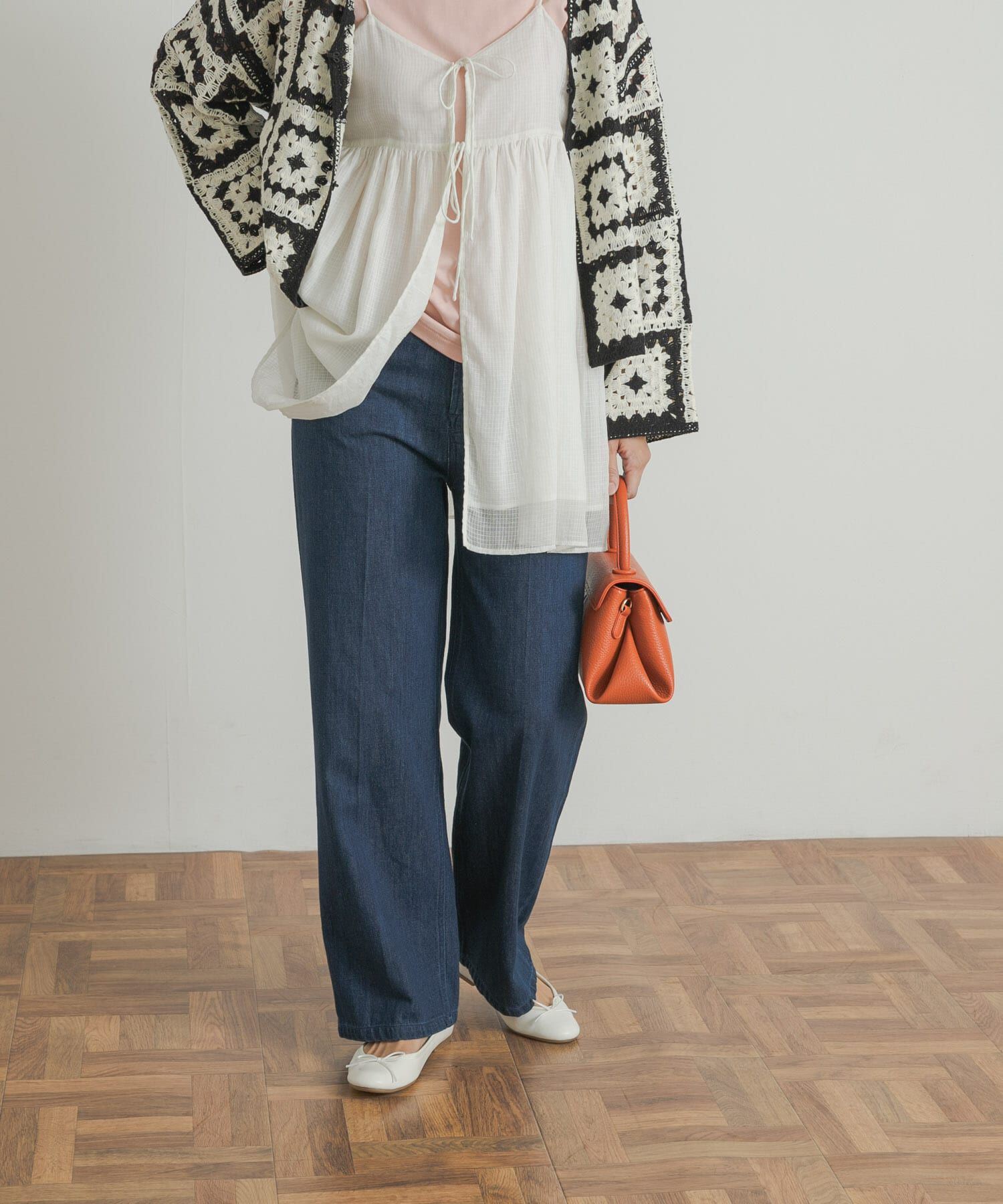 URBAN RESEARCH DOORS「Denim Straight Pants」|デニム|