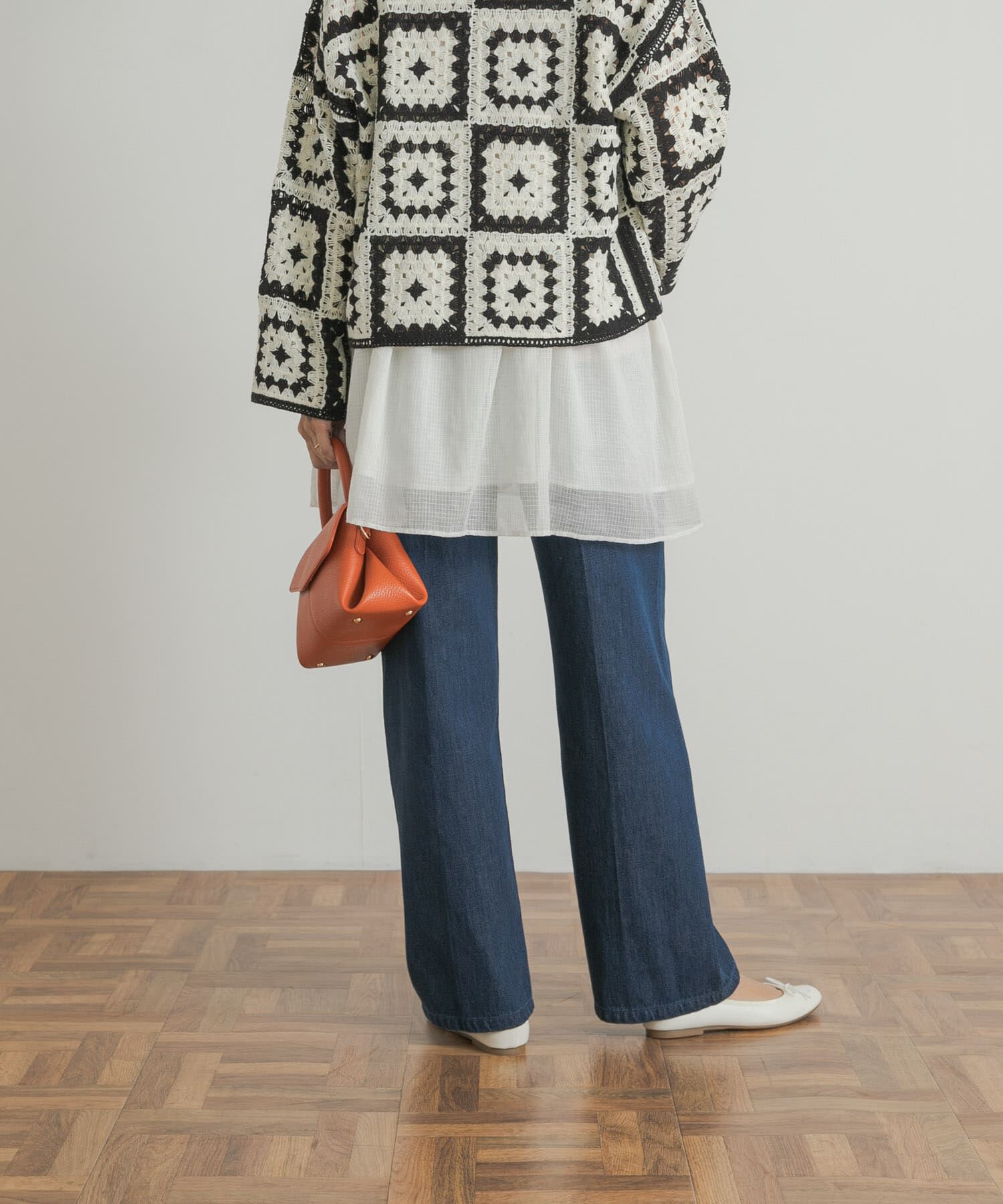 URBAN RESEARCH DOORS「Denim Straight Pants」|デニム|