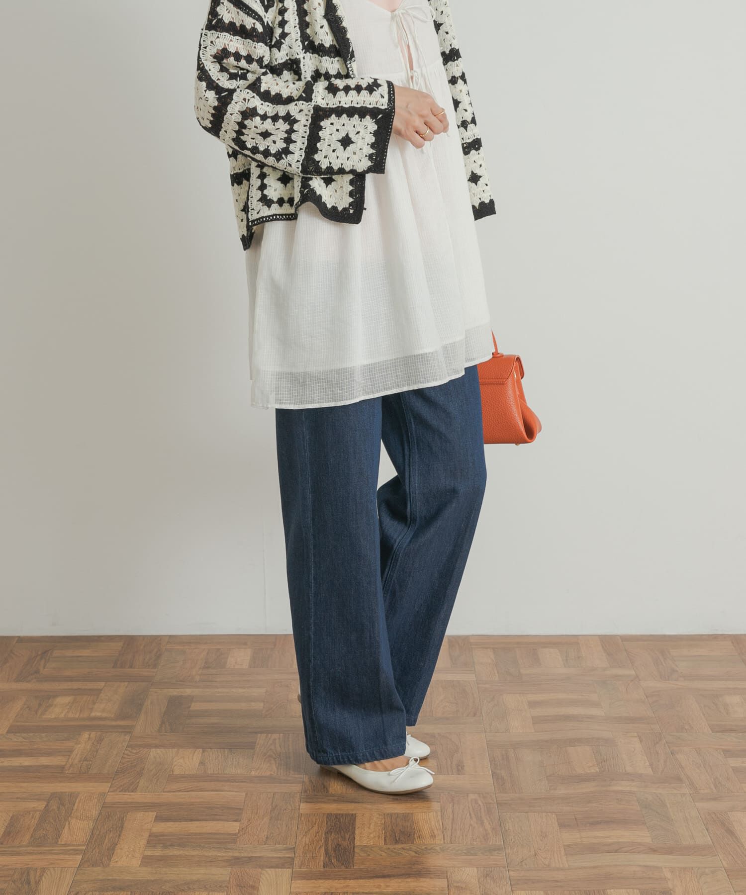 URBAN RESEARCH DOORS「Denim Straight Pants」|デニム|