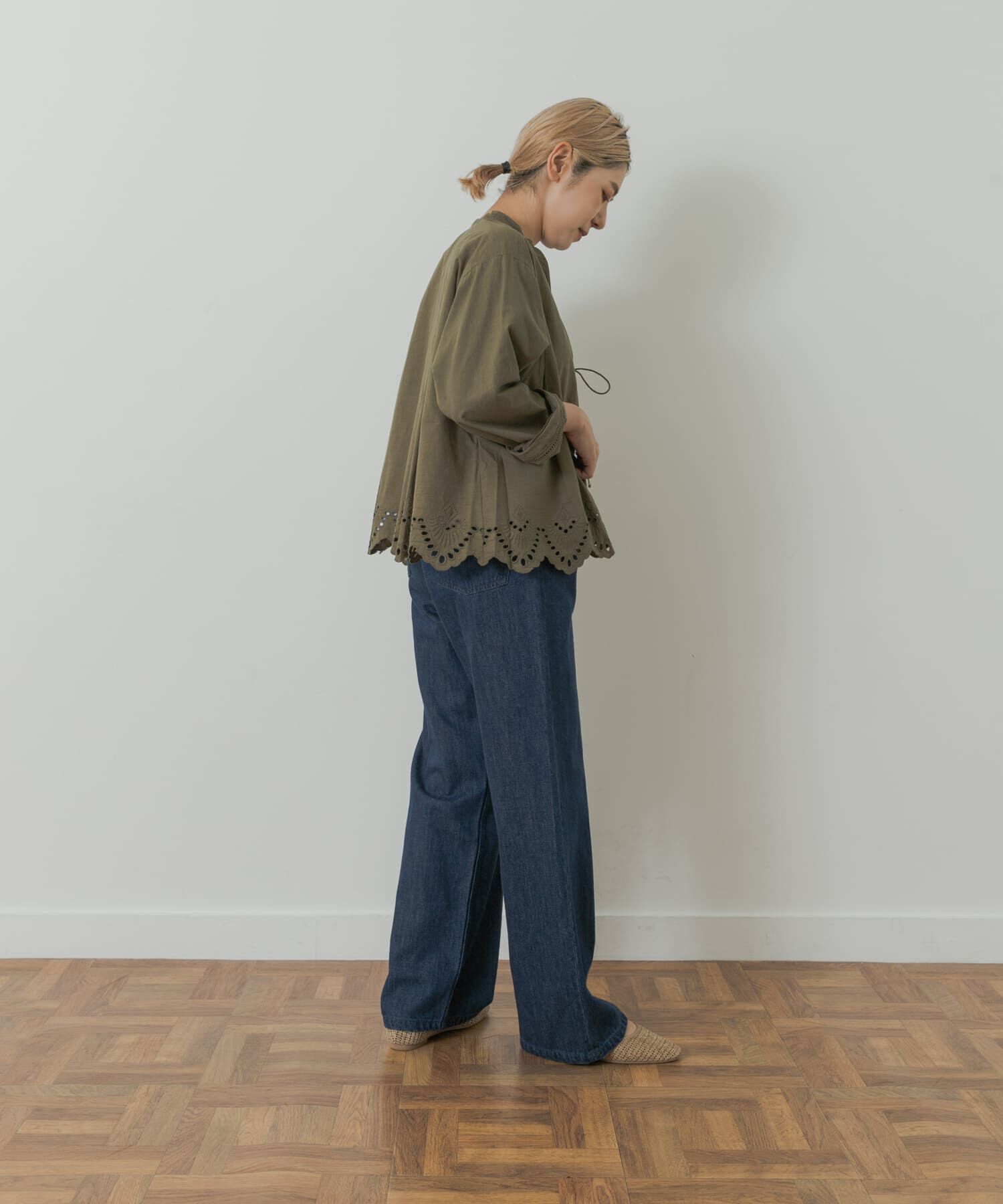 URBAN RESEARCH DOORS「Denim Straight Pants」|デニム|