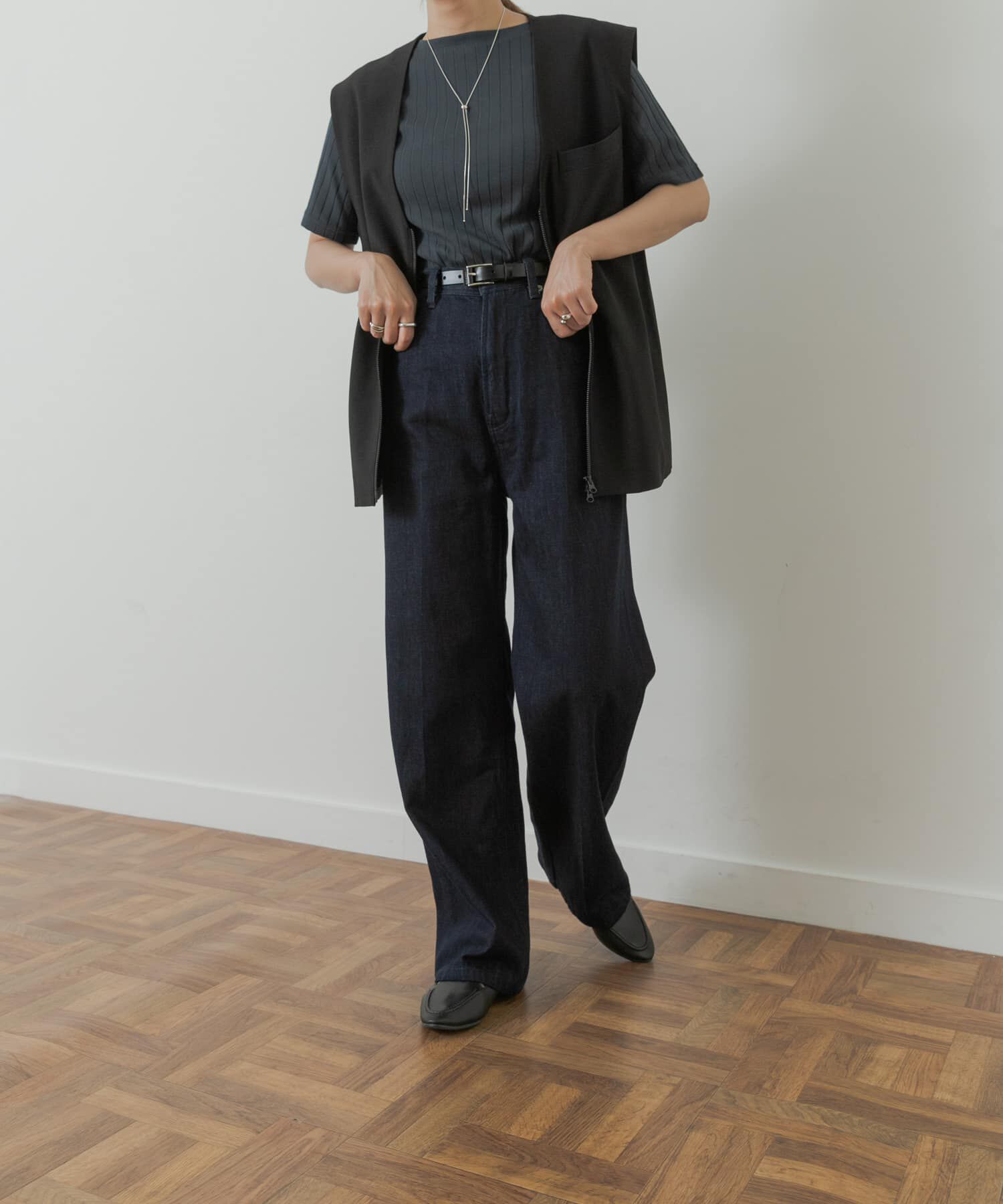 URBAN RESEARCH DOORS「Denim Straight Pants」|デニム|