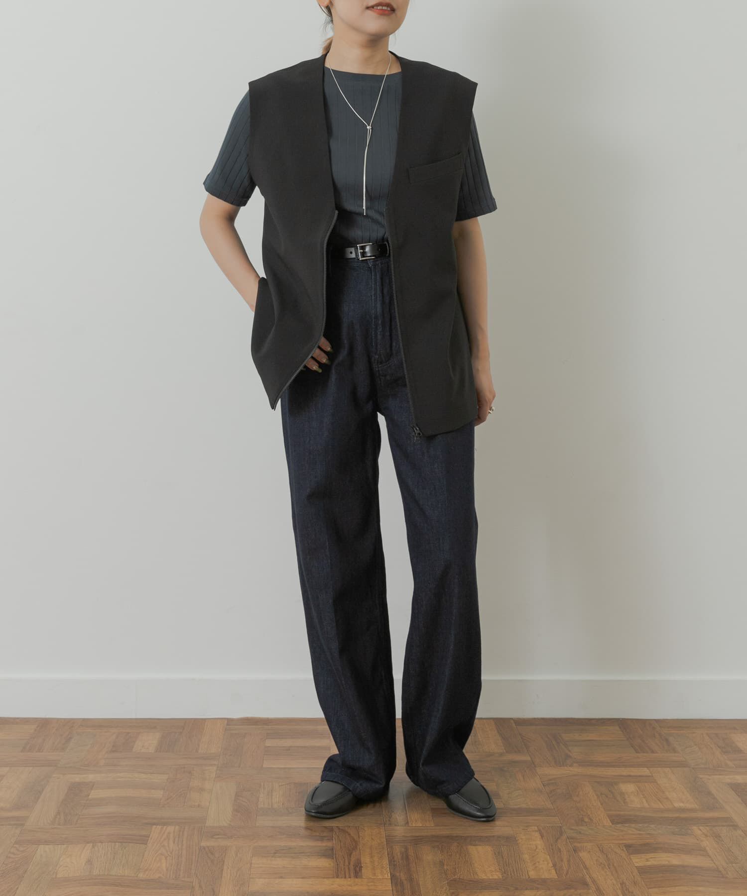 URBAN RESEARCH DOORS「Denim Straight Pants」|デニム|