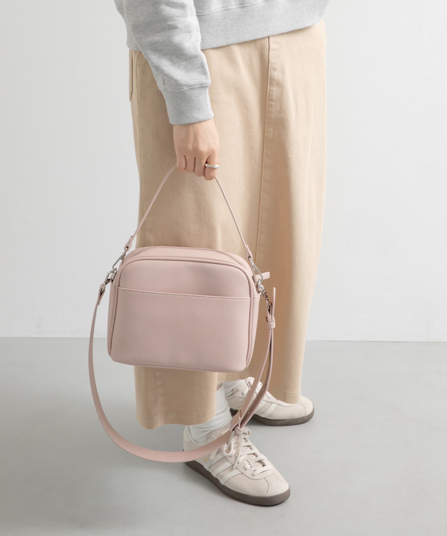 URBAN RESEARCH DOORS「2WAYスクエアショルダーバッグ」|ショルダー・メッセンジャー|