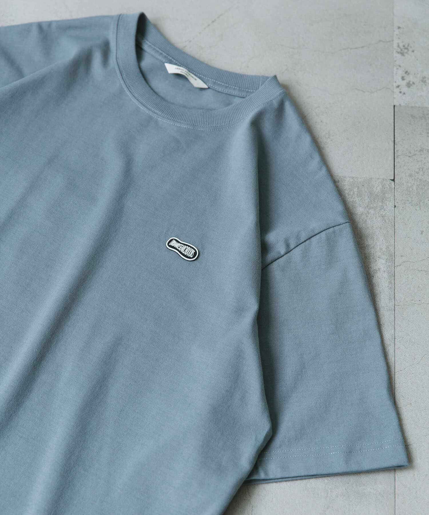 URBAN RESEARCH DOORS「ラバーネームショートスリーブTシャツ」|Tシャツ・カットソー|ブルー系その他