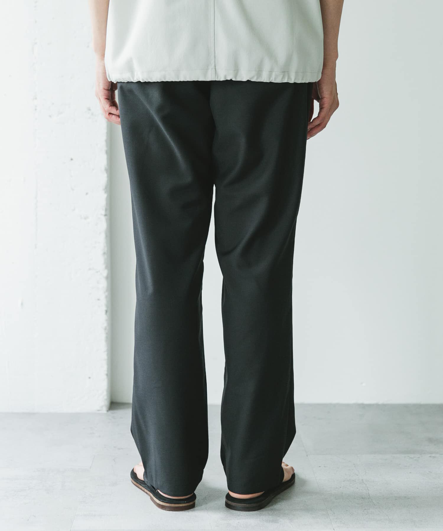 URBAN RESEARCH DOORS「『速乾/接触冷感/イージーケア』ウールライクイージートラウザー」|その他|