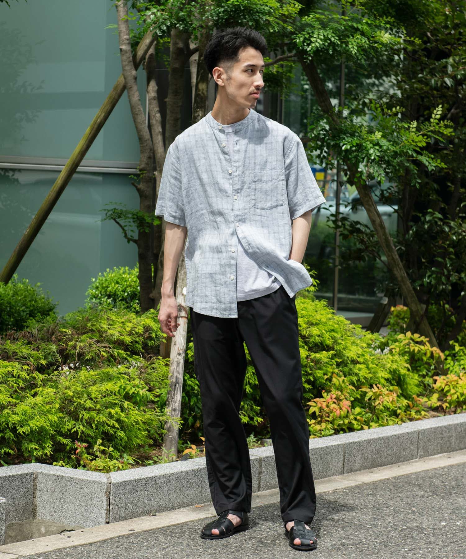 URBAN RESEARCH DOORS「『速乾/接触冷感/イージーケア』ウールライクイージートラウザー」|その他|