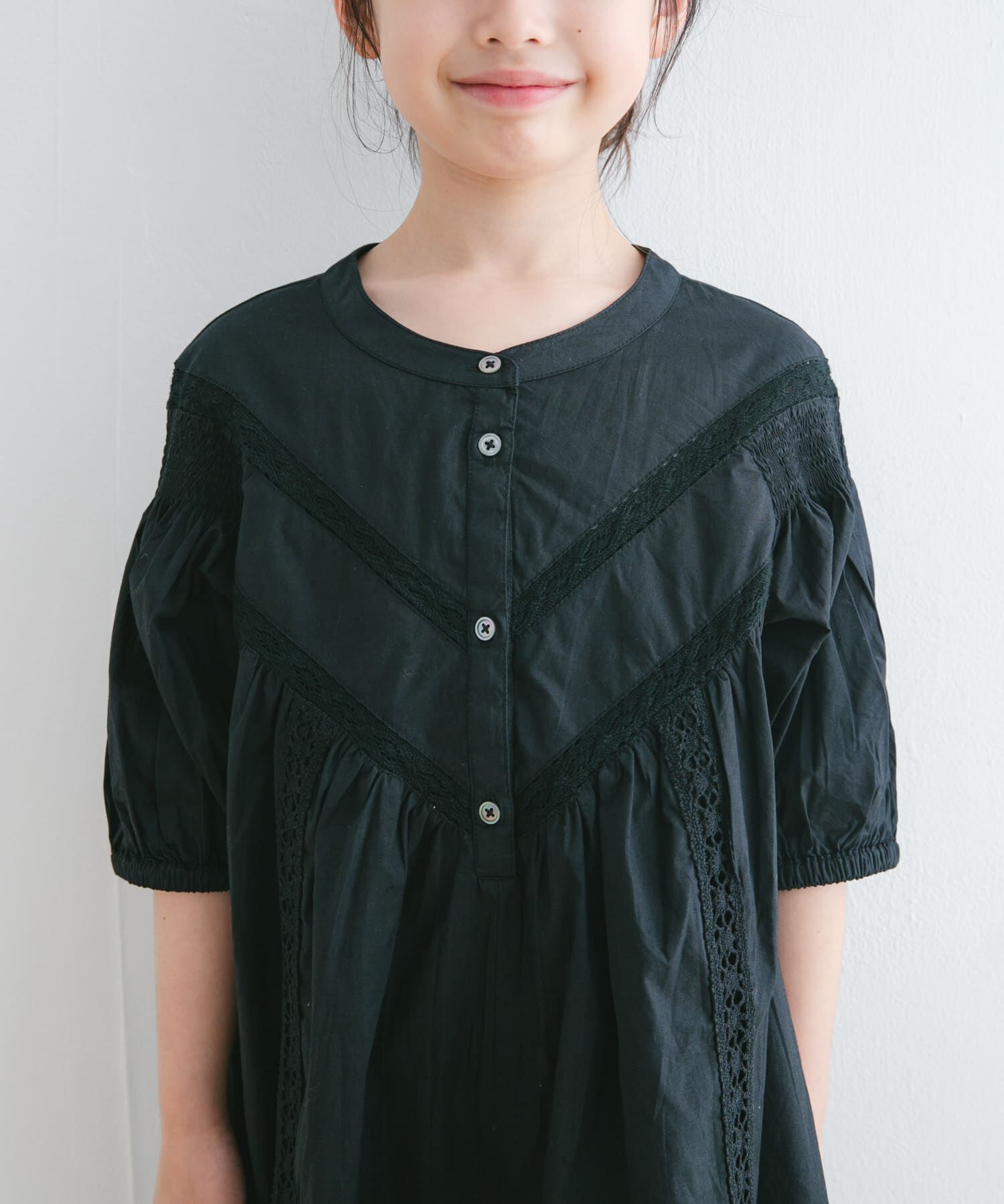 URBAN RESEARCH DOORS「ハシゴレースワンピース(KIDS)」|ワンピース|