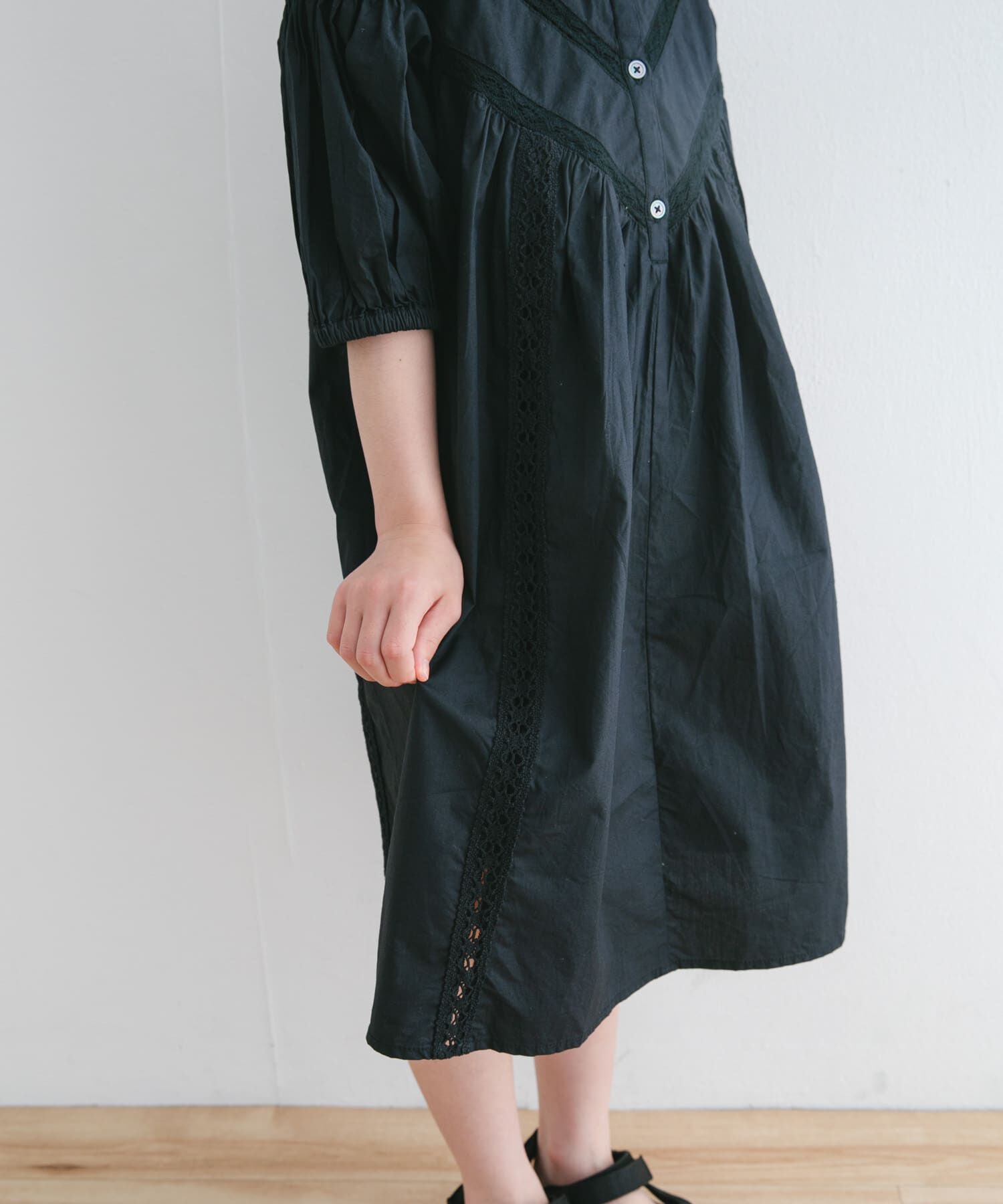 URBAN RESEARCH DOORS「ハシゴレースワンピース(KIDS)」|ワンピース|