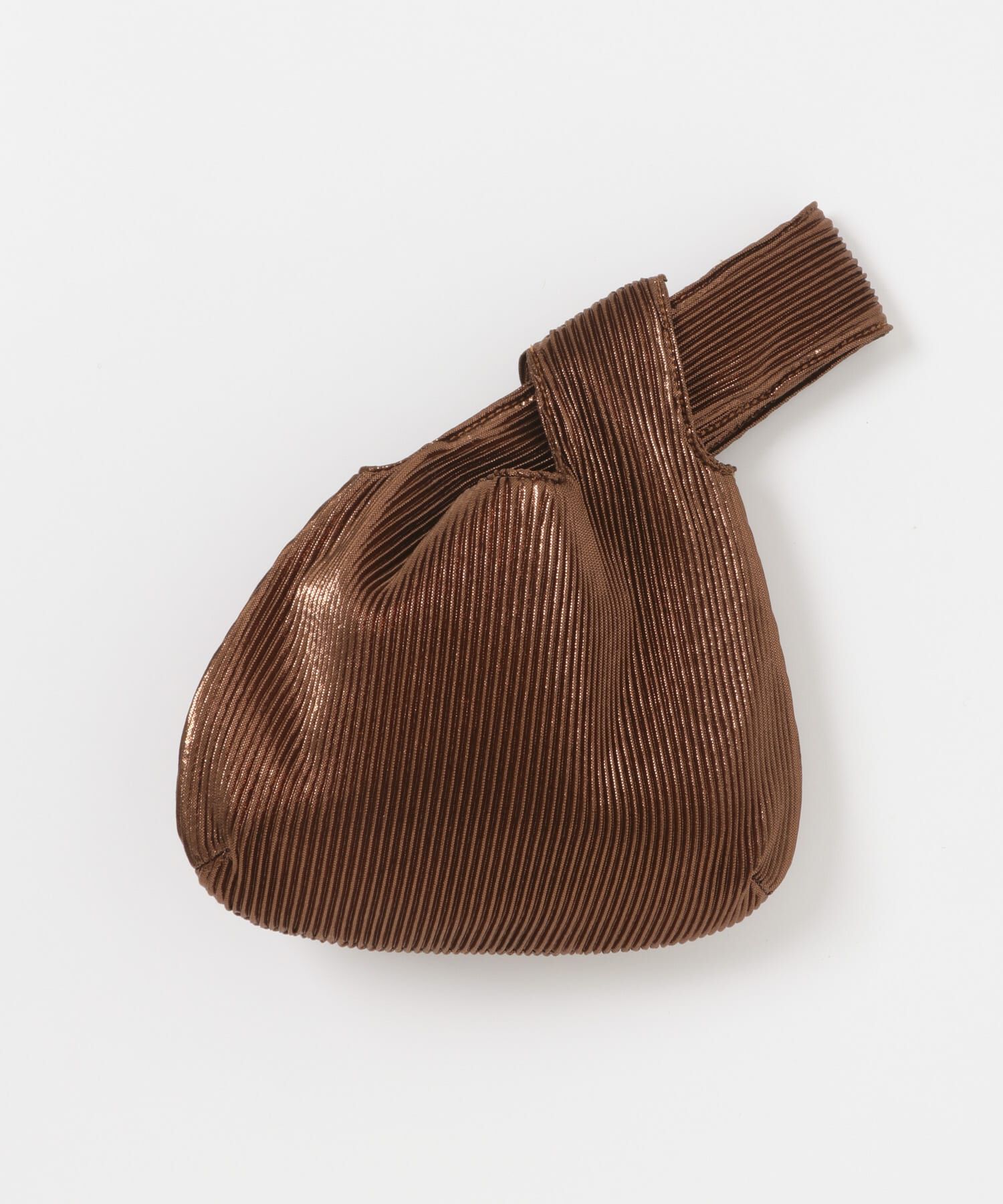 RODE SKO「メタリックプリーツバッグ」|ハンドバッグ|