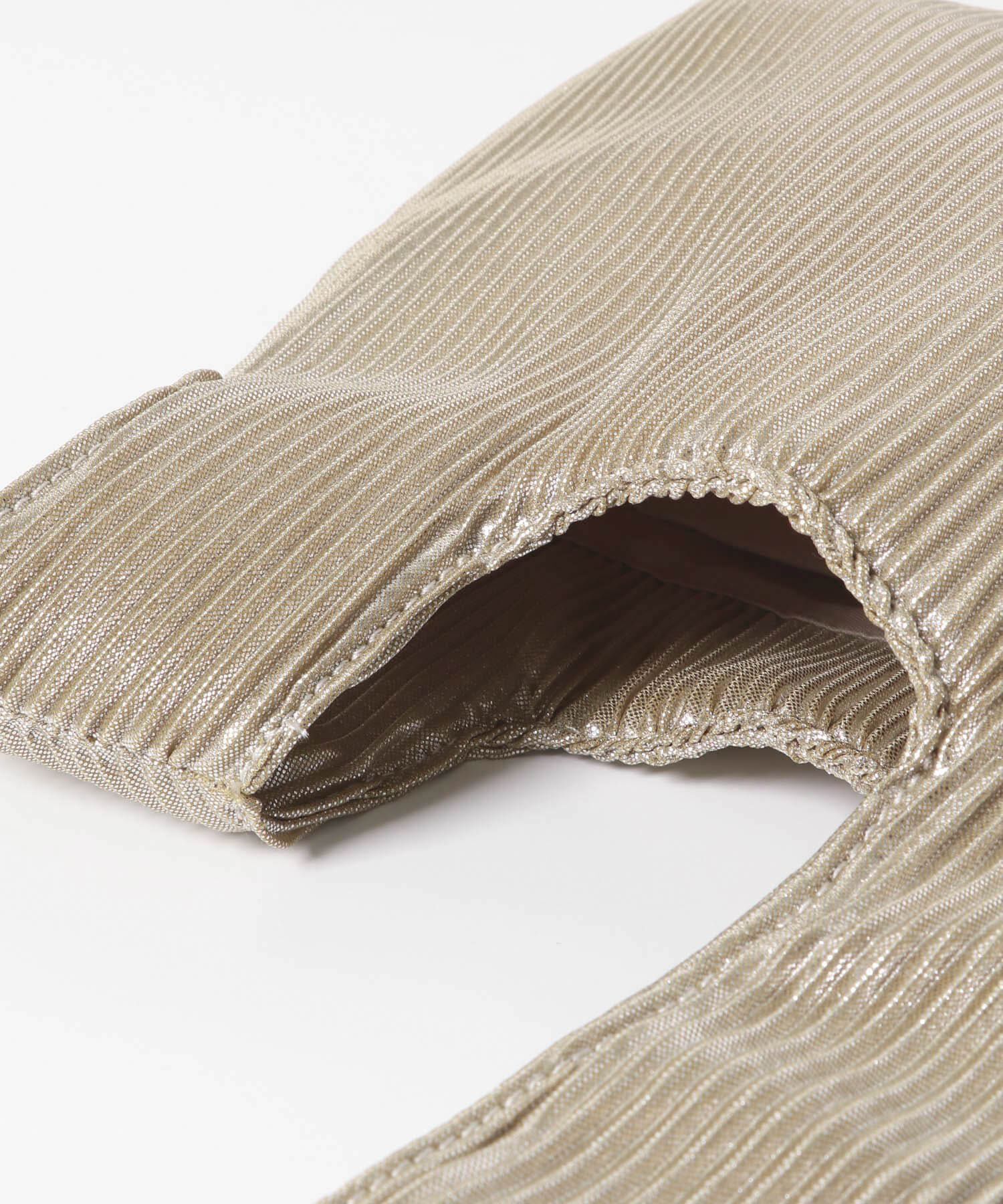 RODE SKO「メタリックプリーツバッグ」|ハンドバッグ|