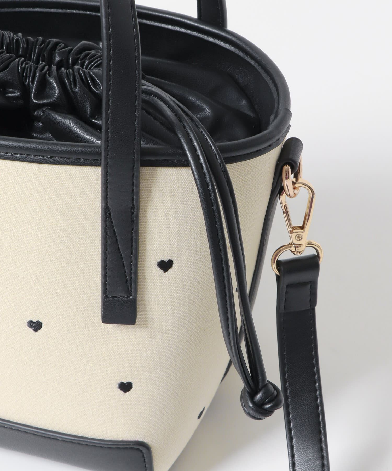 RODE SKO「『WEB/一部店舗限定カラー』刺繍バケツバッグ」|ハンドバッグ|