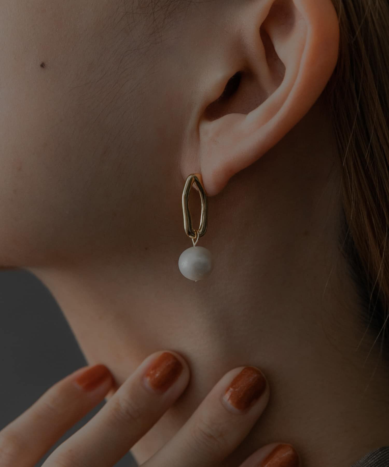 SMELLY「SMELLY so&rsquo;　pearl drop pierce」|ピアス|