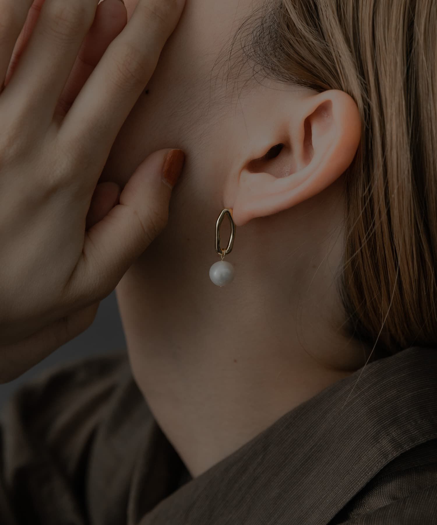 SMELLY「SMELLY so&rsquo;　pearl drop pierce」|ピアス|