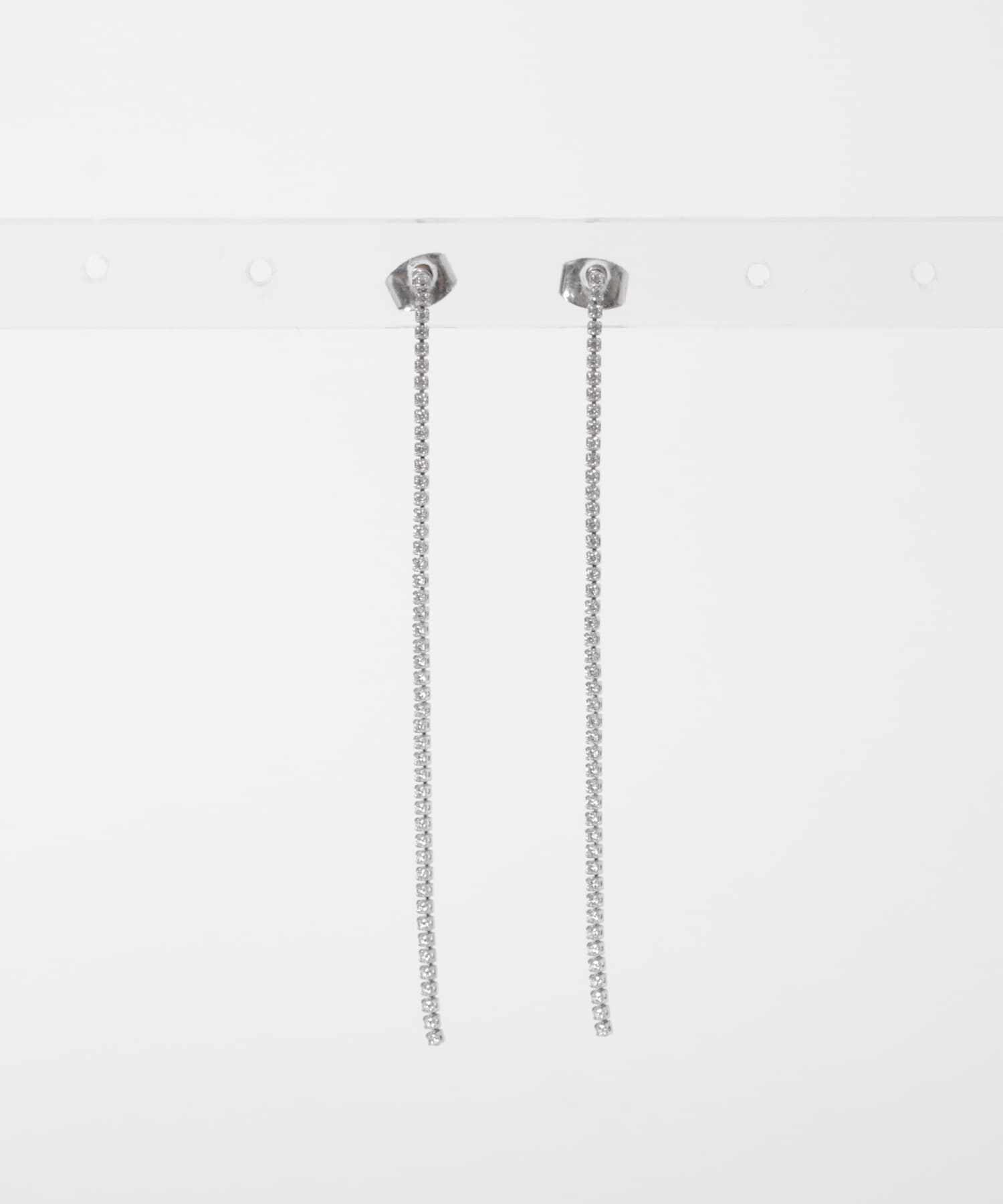 SMELLY「ビジューチェーンピアス」|ピアス|