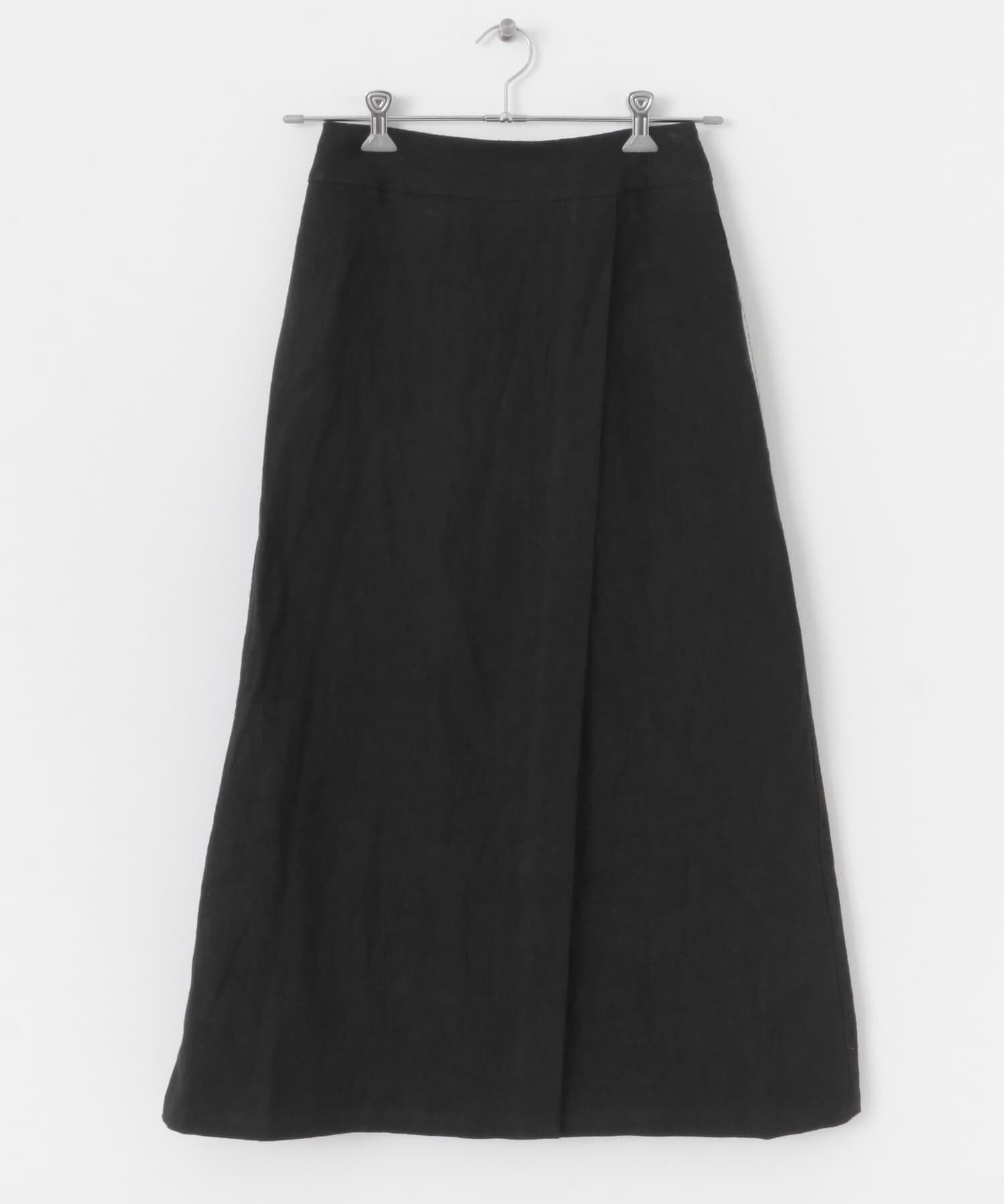 かぐれ「リネンラミーラップスカート」|スカート|