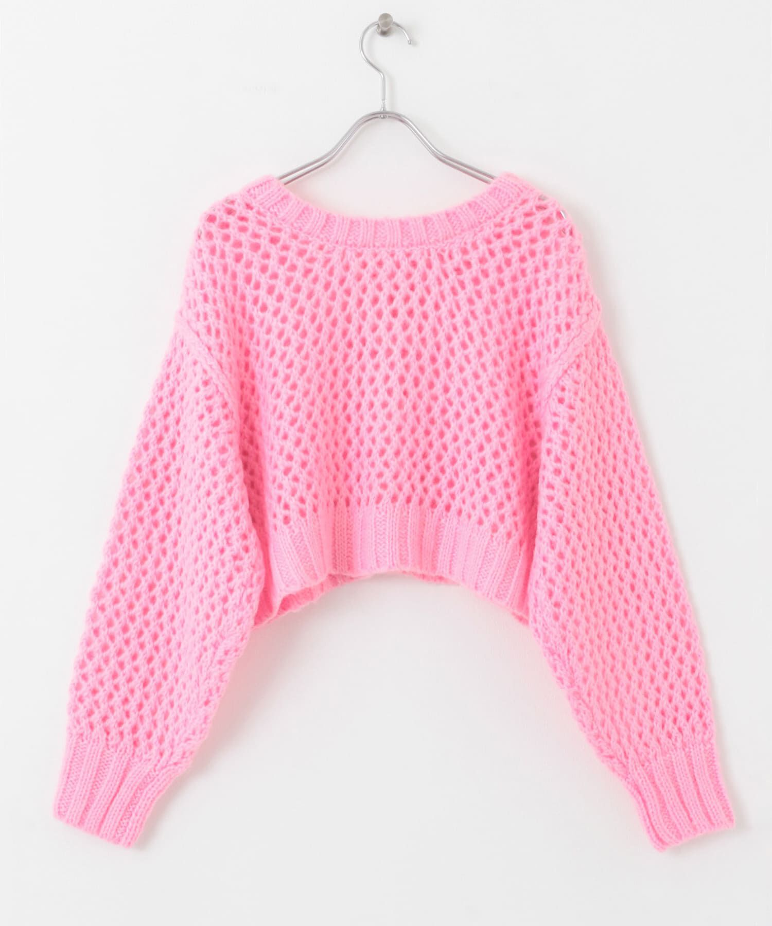 Sonny Label 「AyaKawasaki　メッシュショートカーディガン」|カーディガン|