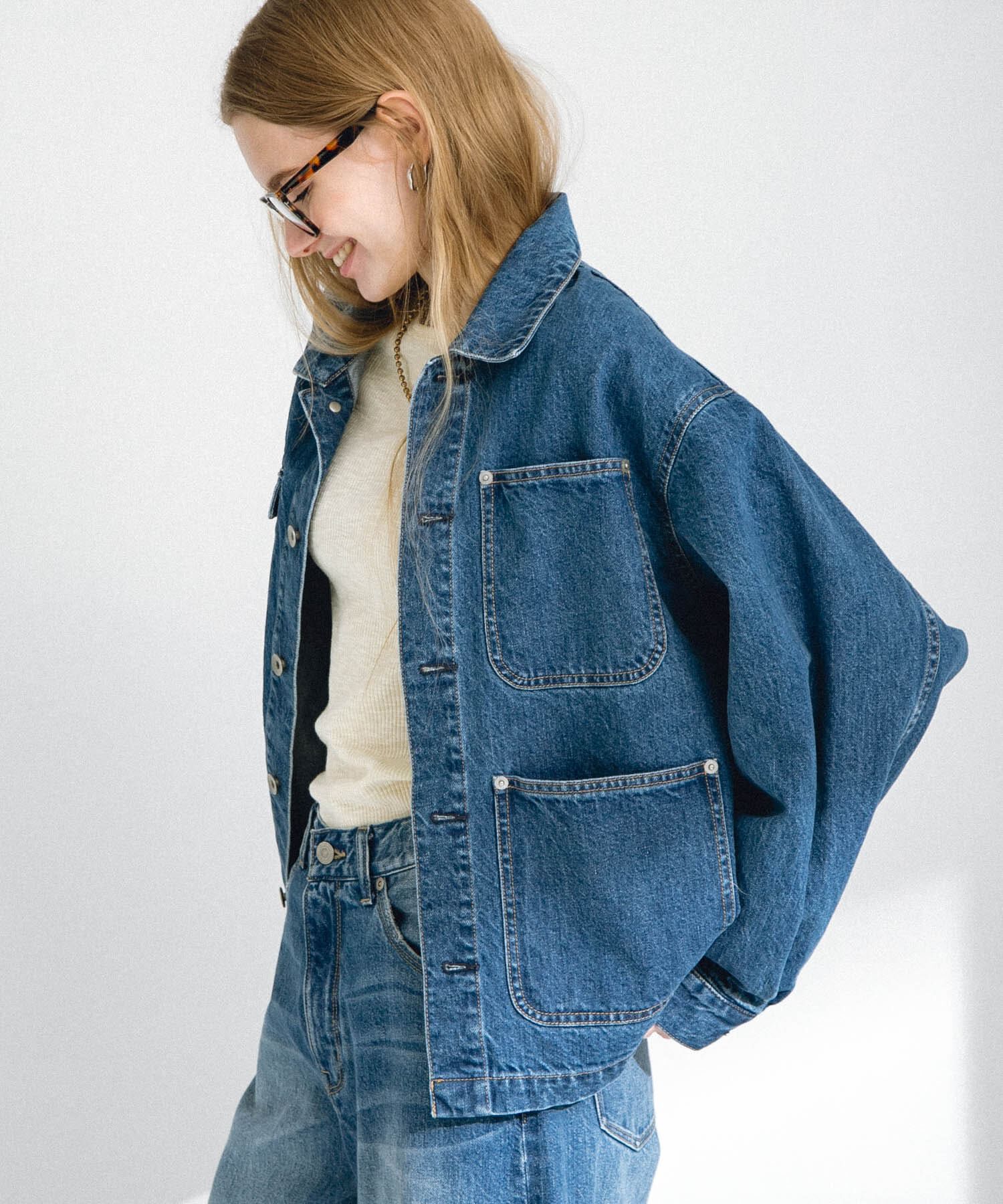 Sonny Label 「デニムワークジャケット」|デニムジャケット|インディゴブルー