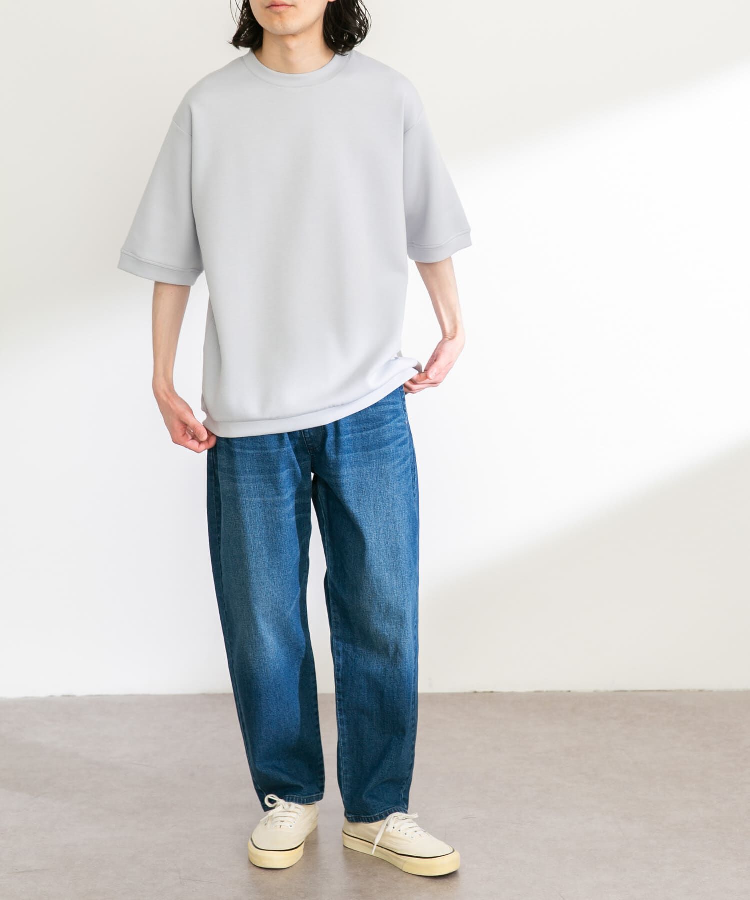 Sonny Label 「シルキーダンボールニットTシャツ」|Tシャツ・カットソー|