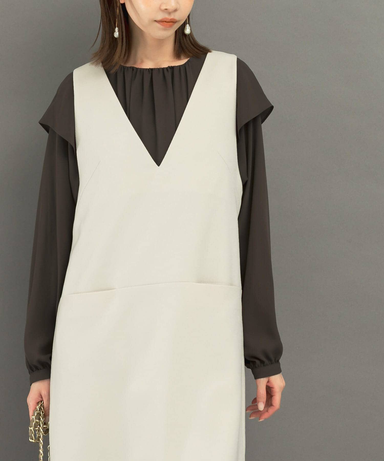 URBAN RESEARCH ROSSO「フリルラッフルブラウス」|シャツ・ブラウス|