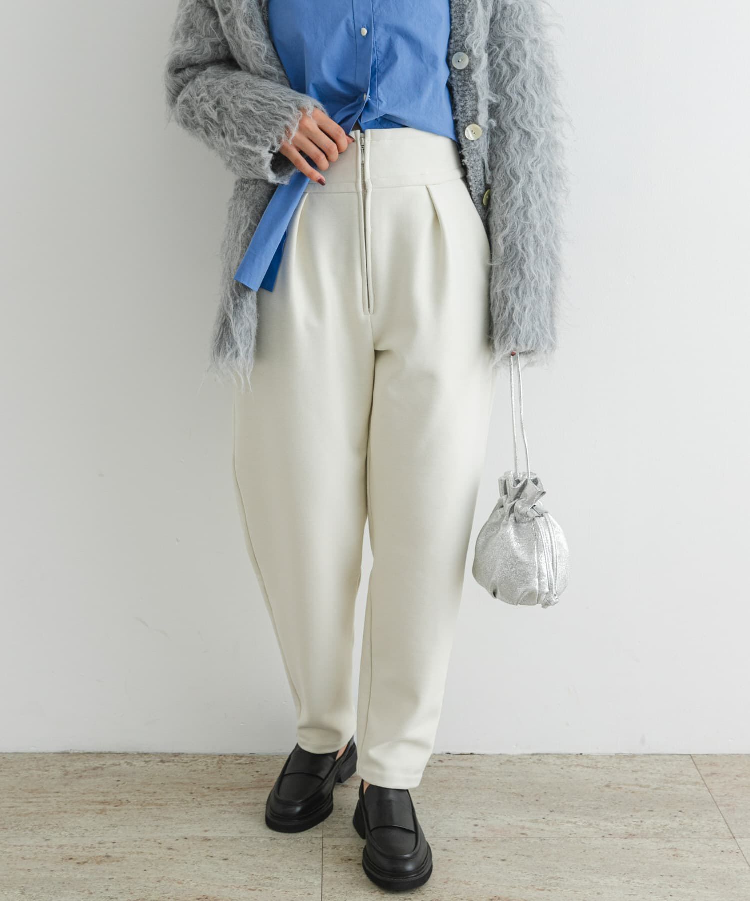 URBAN RESEARCH ROSSO「F by ROSSO　ハイパーフィット裏起毛カーブパンツ」|その他|