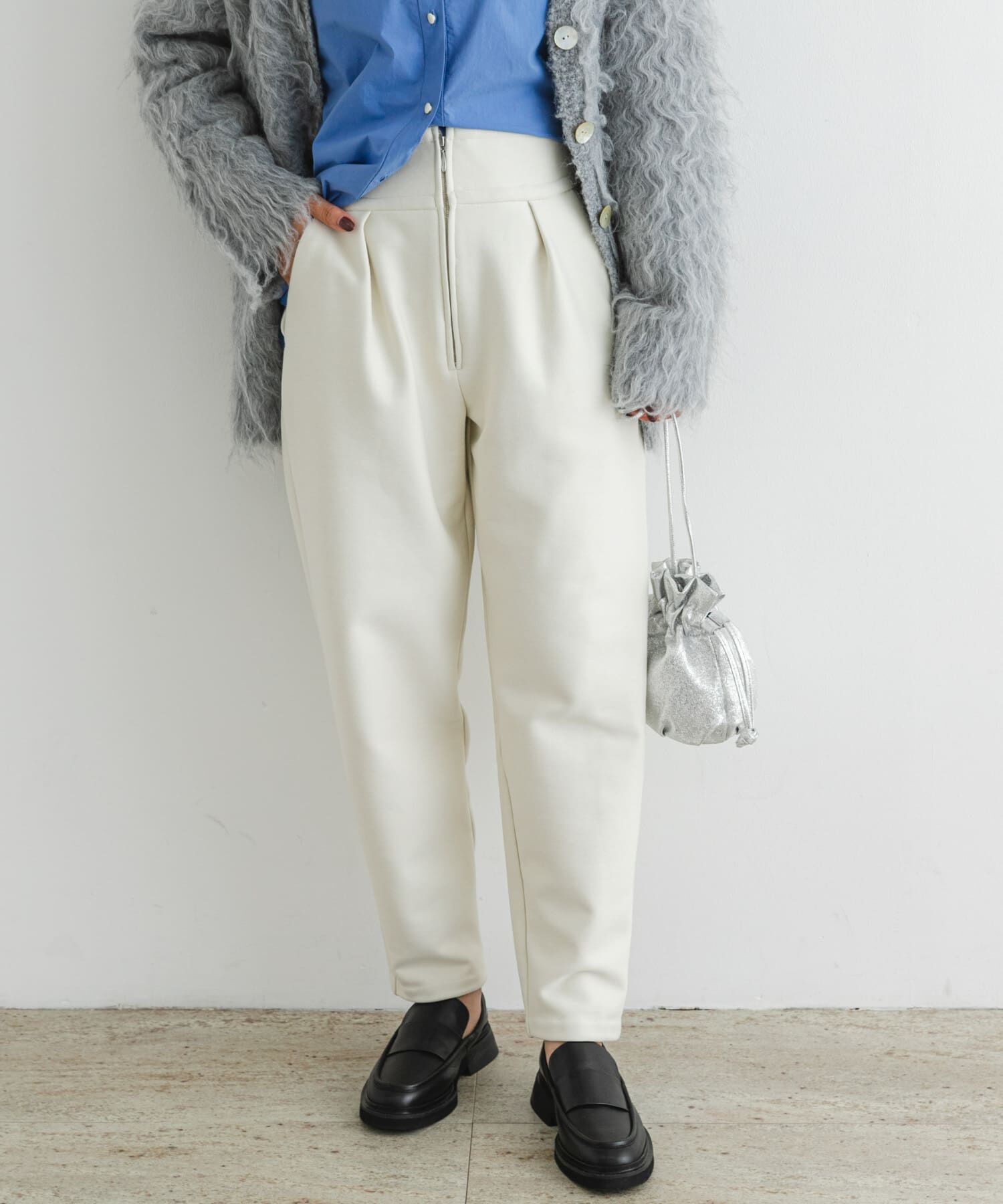 URBAN RESEARCH ROSSO「F by ROSSO　ハイパーフィット裏起毛カーブパンツ」|その他|