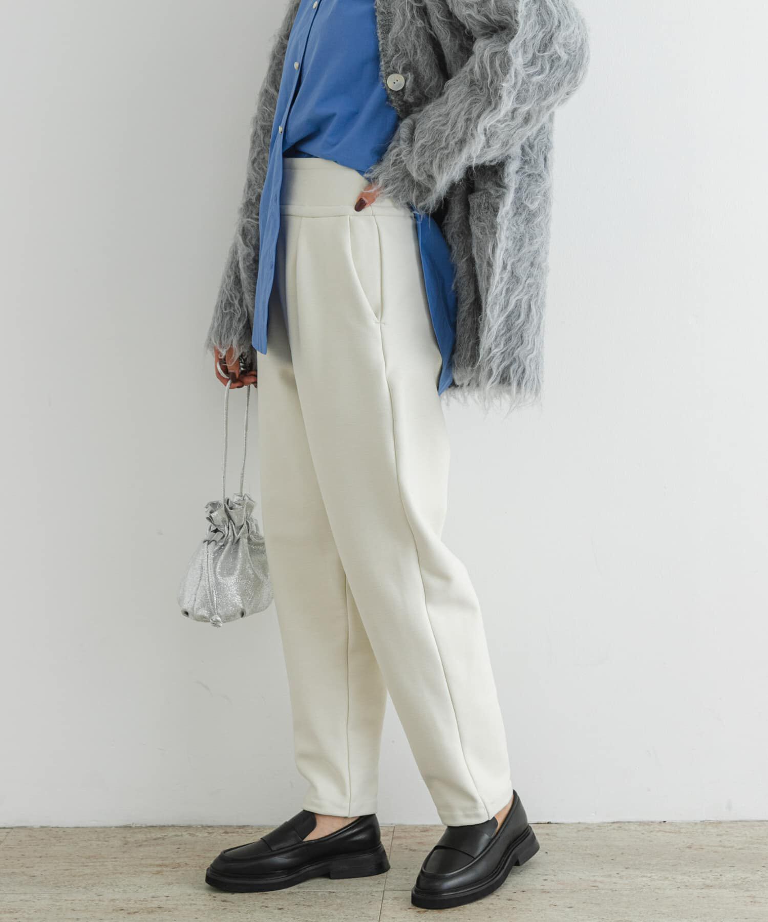 URBAN RESEARCH ROSSO「F by ROSSO　ハイパーフィット裏起毛カーブパンツ」|その他|