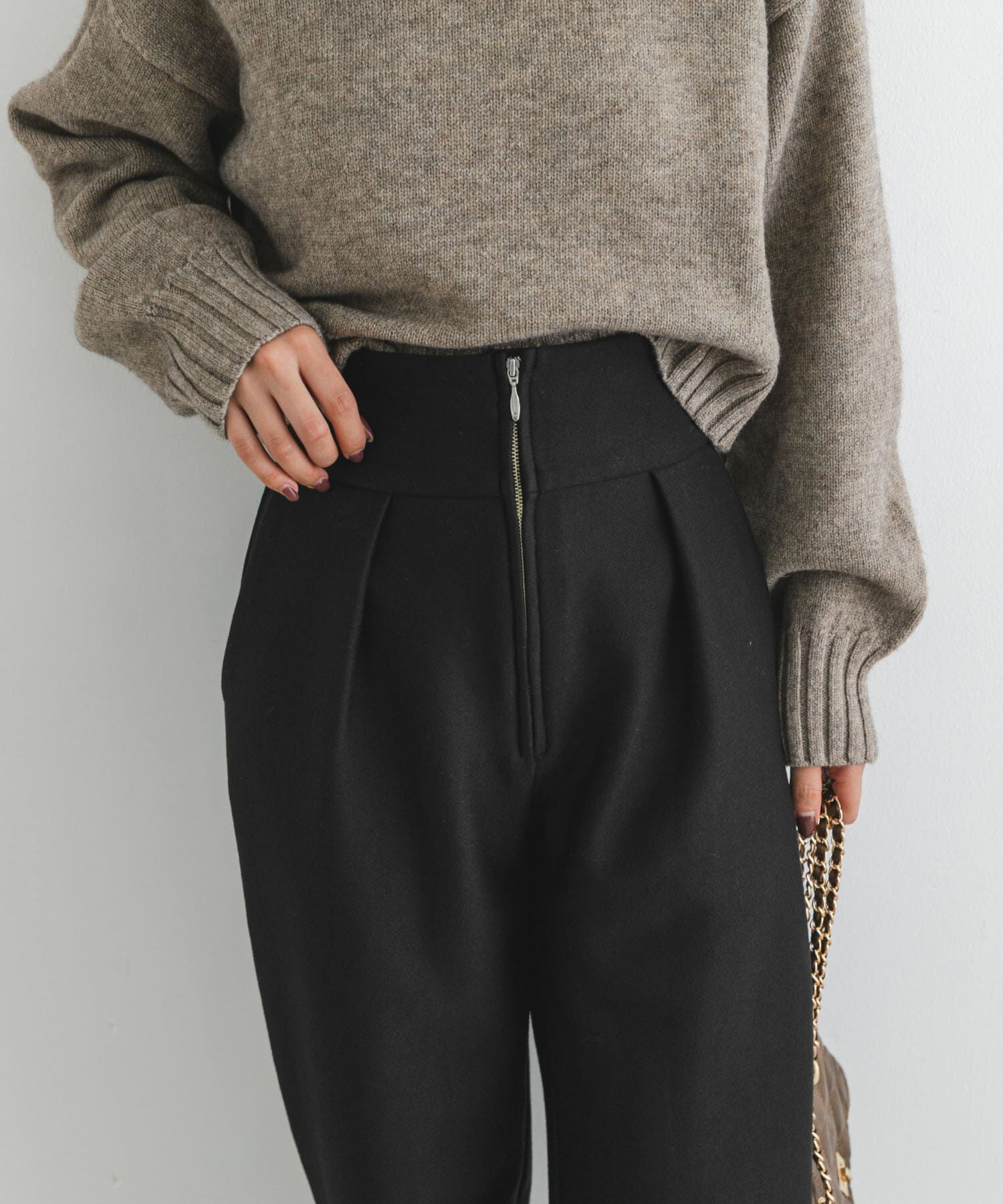 URBAN RESEARCH ROSSO「F by ROSSO　ハイパーフィット裏起毛カーブパンツ」|その他|