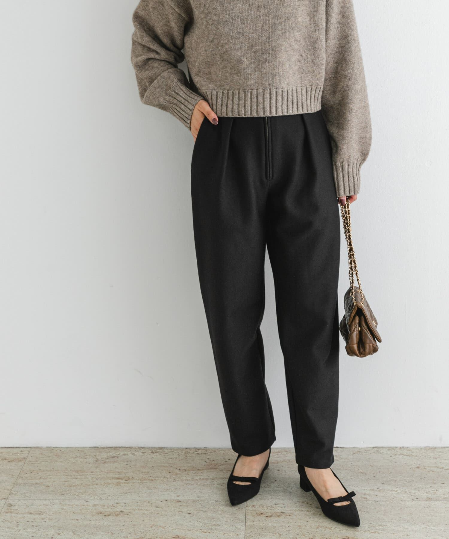 URBAN RESEARCH ROSSO「F by ROSSO　ハイパーフィット裏起毛カーブパンツ」|その他|