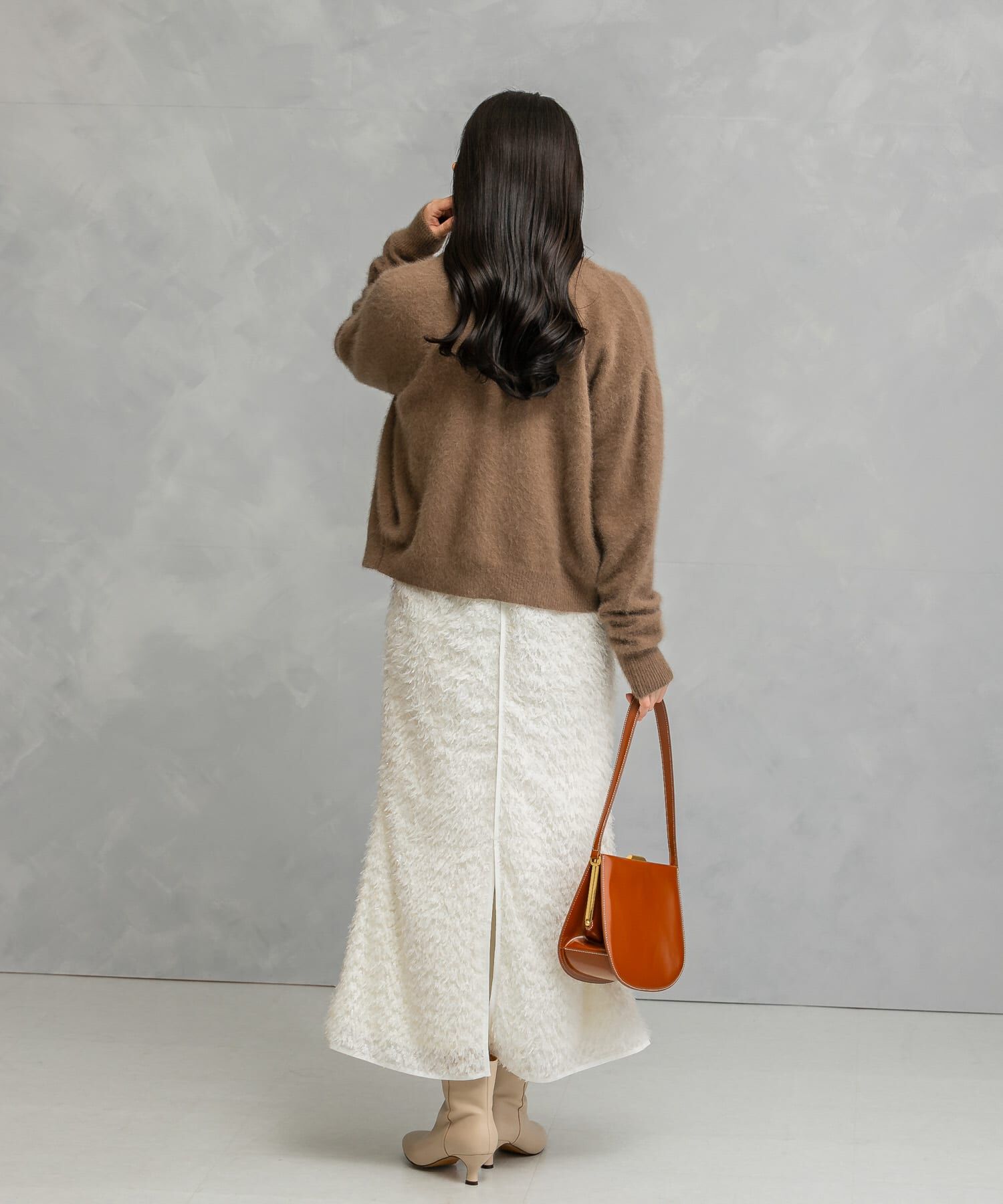 URBAN RESEARCH ROSSO「ラメカットジャガードスカート」|スカート|