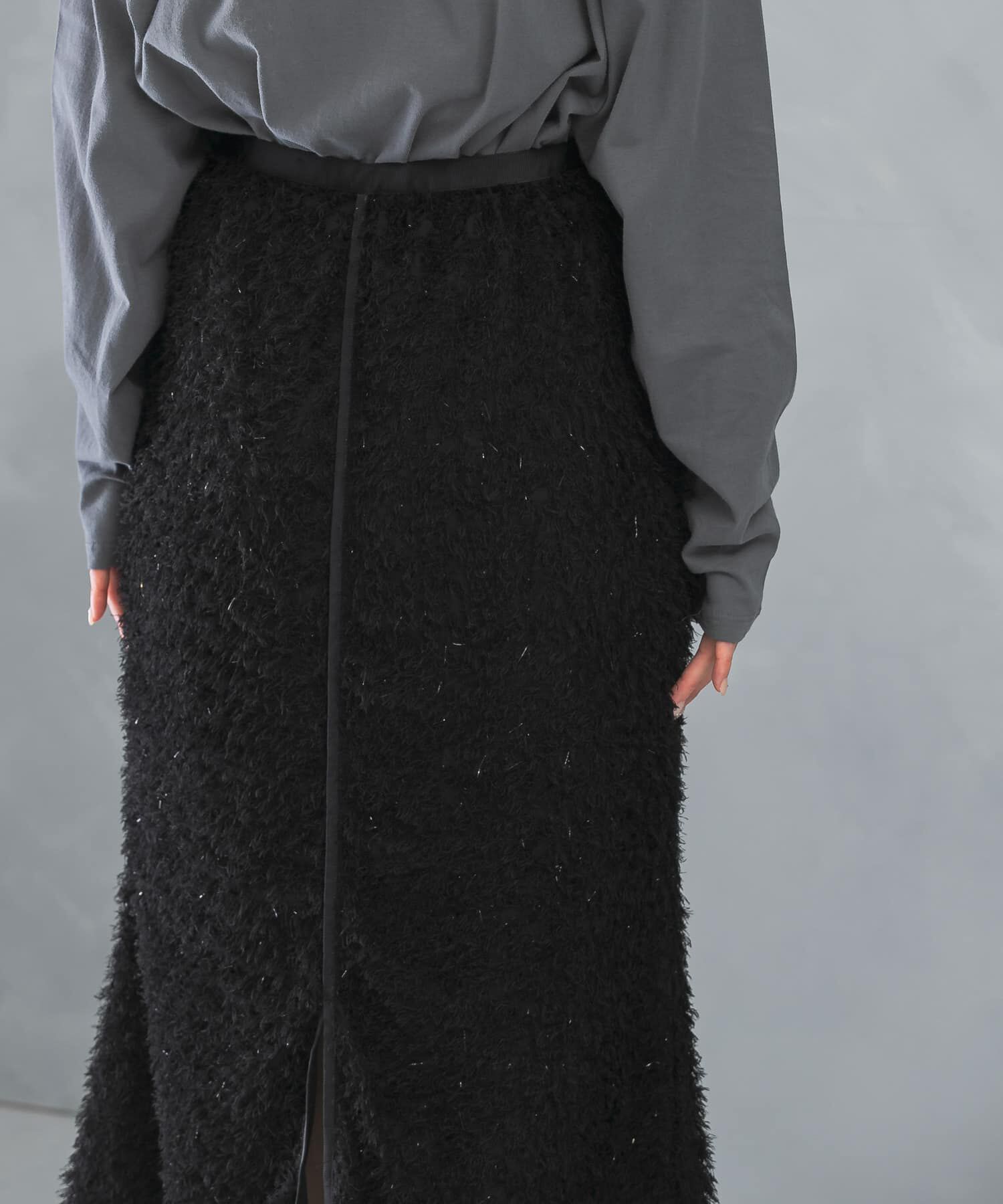 URBAN RESEARCH ROSSO「ラメカットジャガードスカート」|スカート|