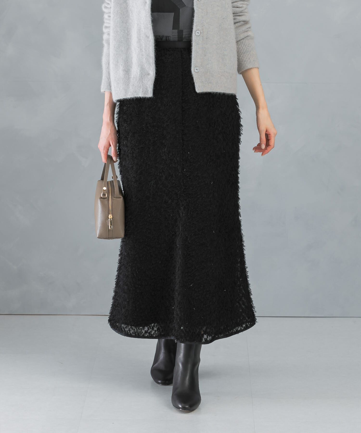 URBAN RESEARCH ROSSO「ラメカットジャガードスカート」|スカート|