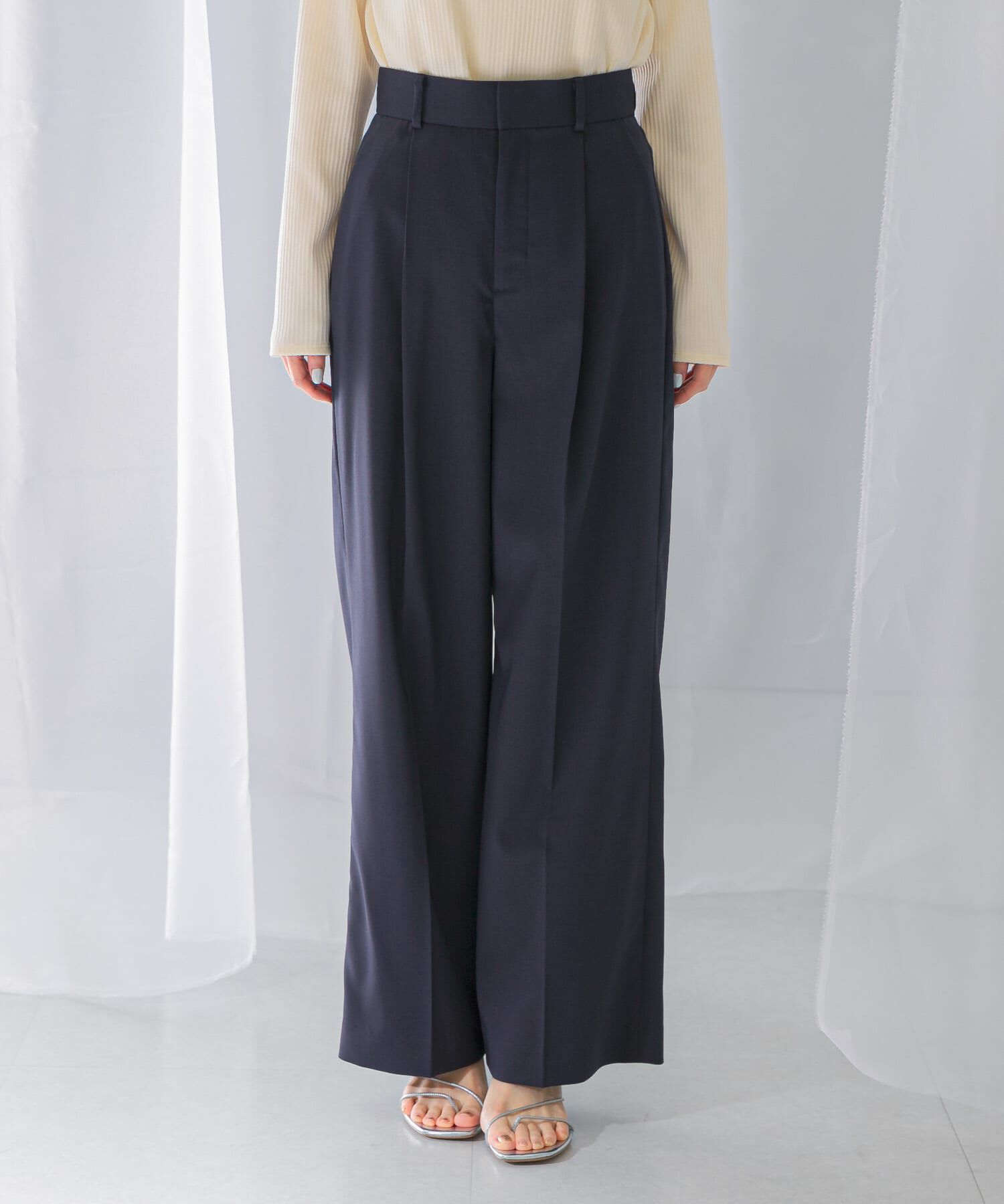 URBAN RESEARCH ROSSO「ハイウエストワイドスラックス」|その他|