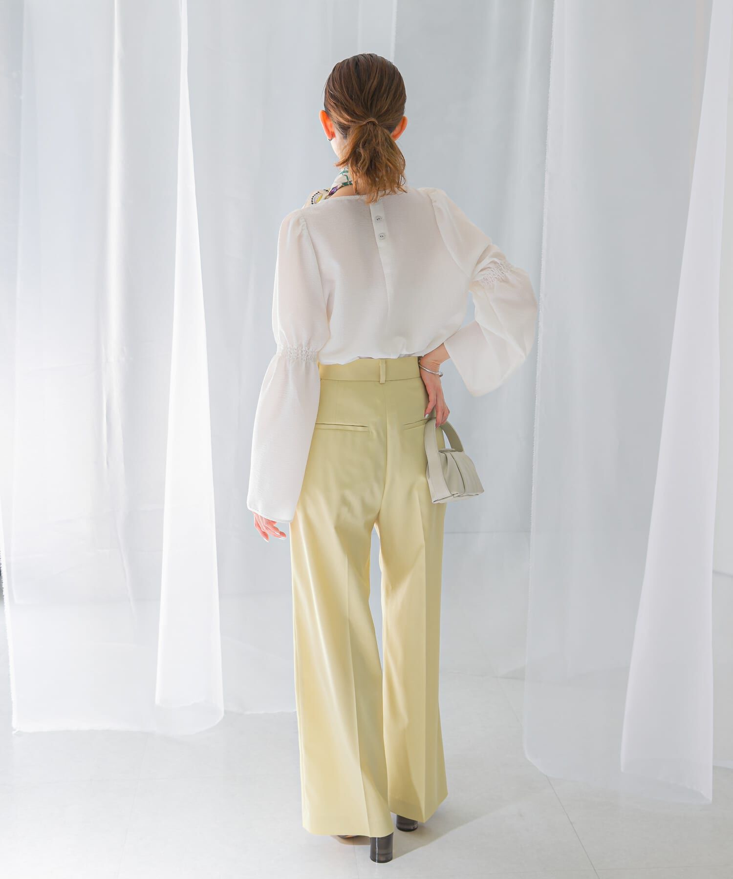 URBAN RESEARCH ROSSO「ハイウエストワイドスラックス」|その他|