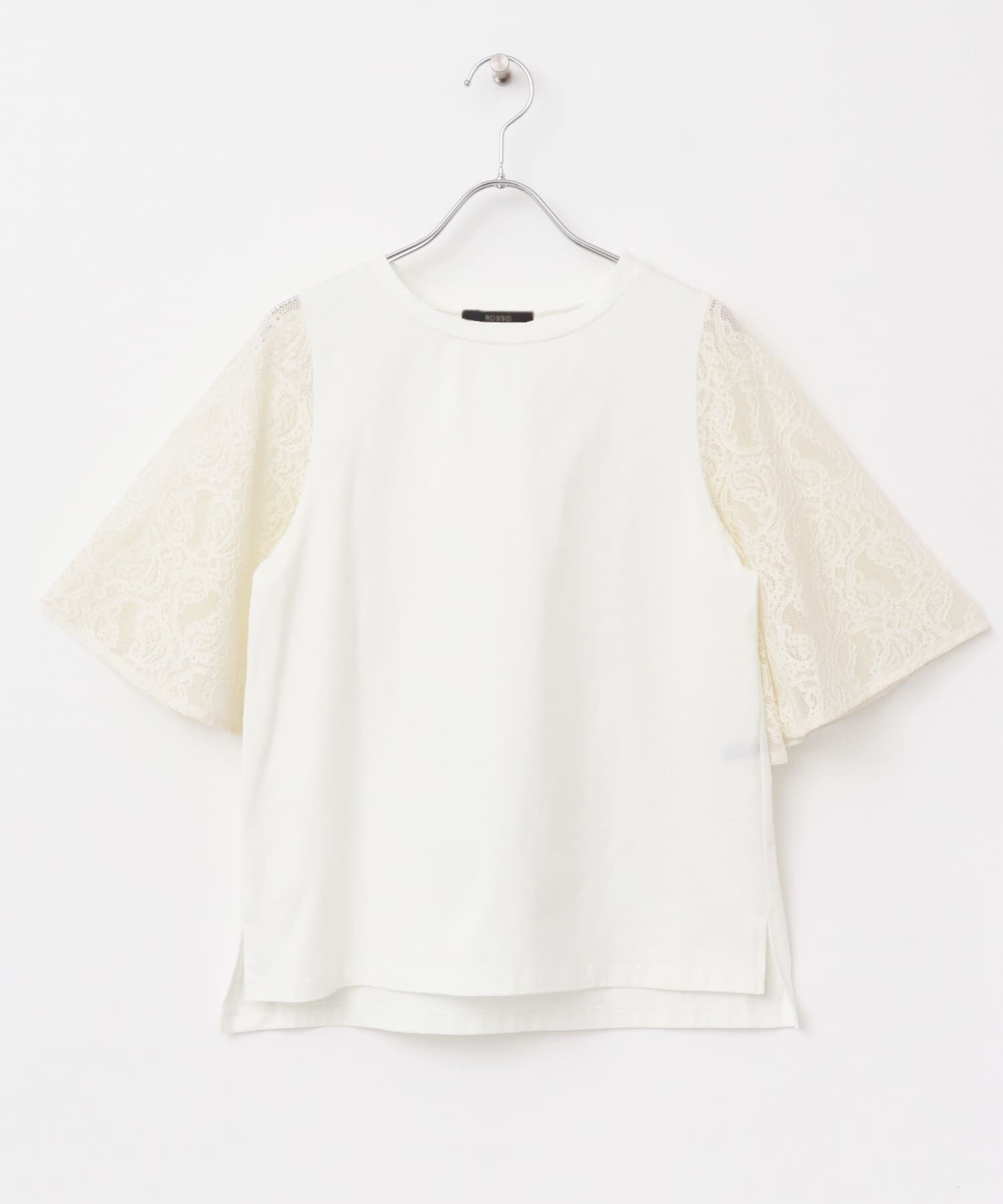 URBAN RESEARCH ROSSO「『WEB限定』ペイズリーレースフレアスリーブプルオーバー」|Tシャツ・カットソー|