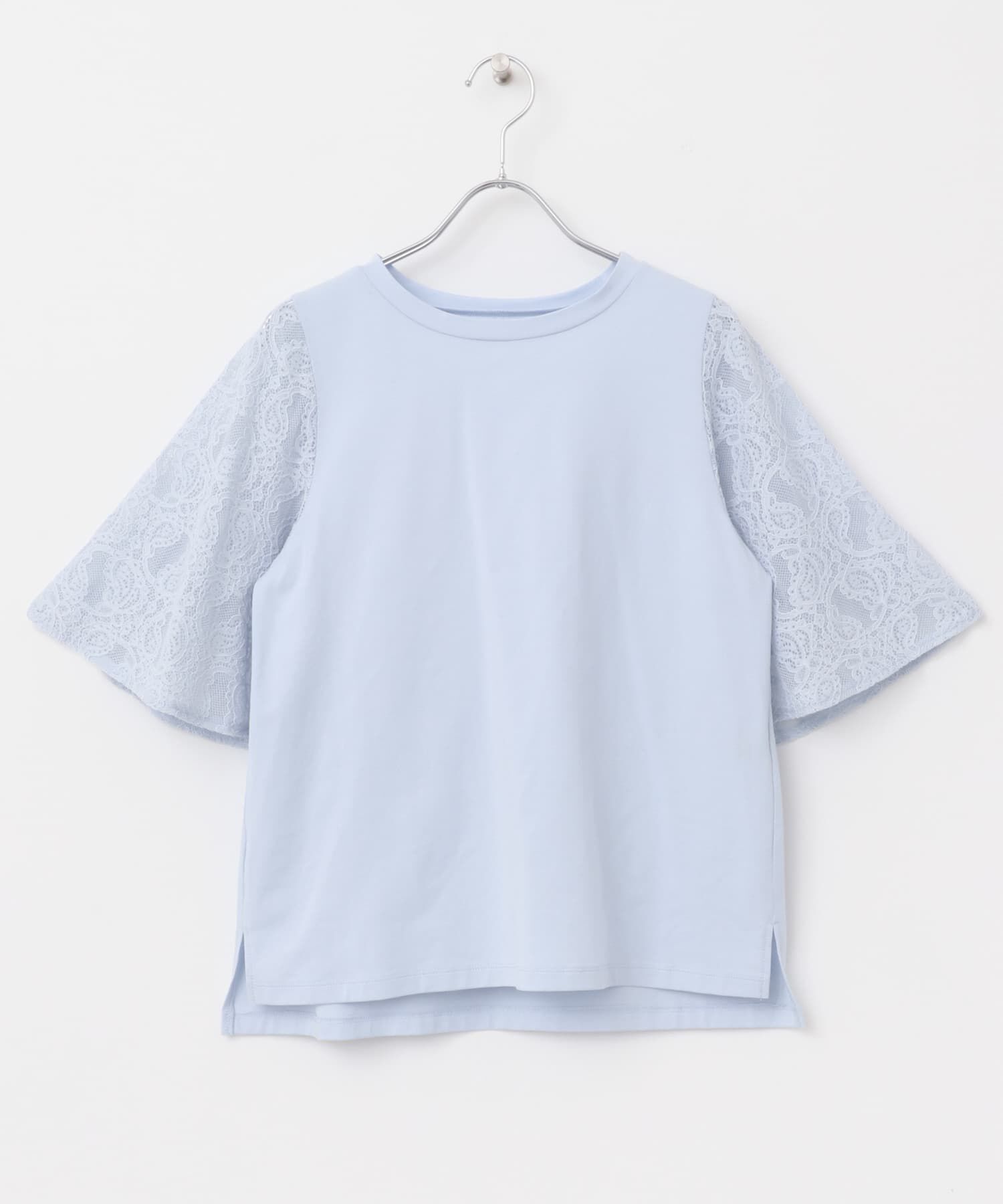 URBAN RESEARCH ROSSO「『WEB限定』ペイズリーレースフレアスリーブプルオーバー」|Tシャツ・カットソー|