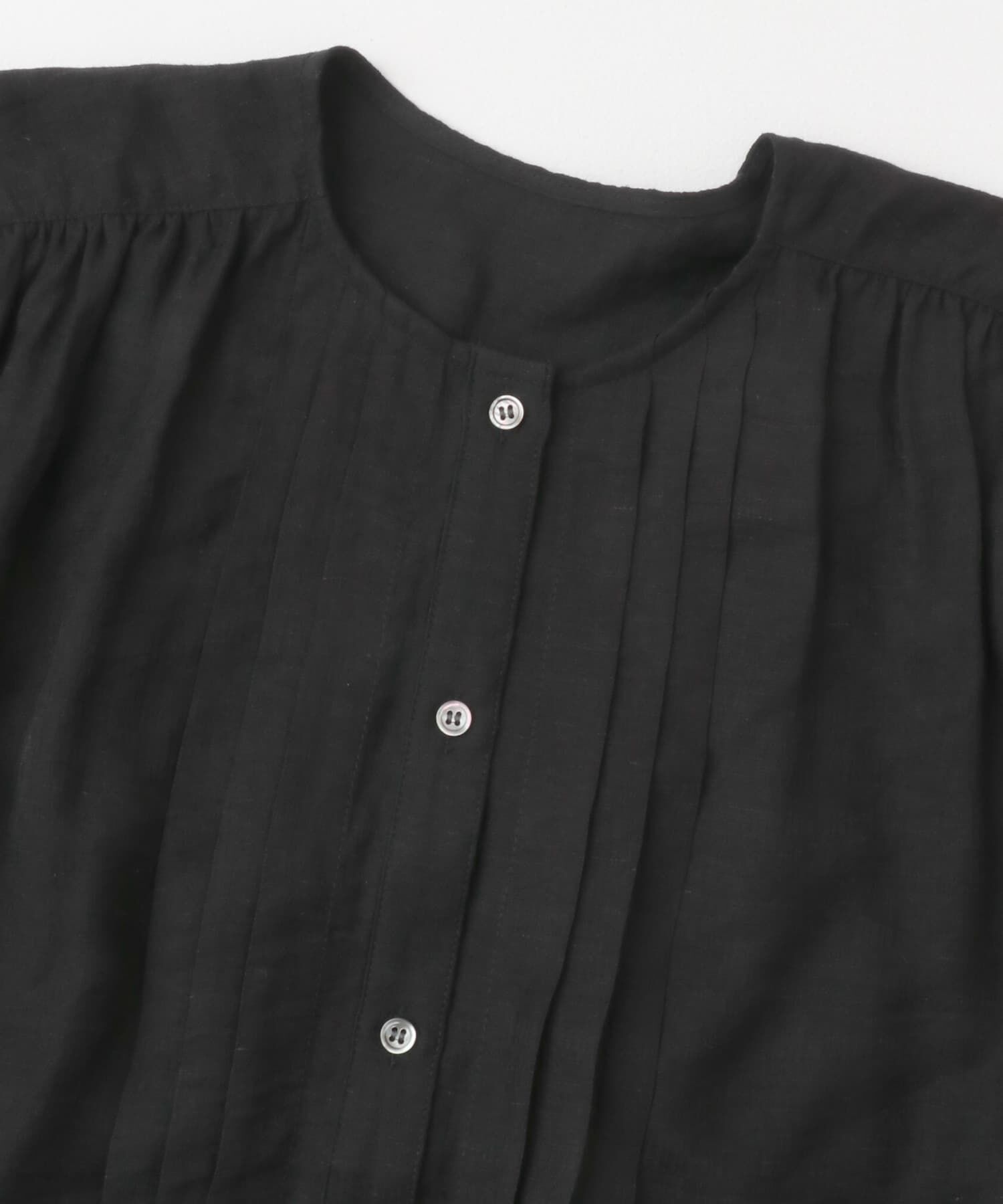 URBAN RESEARCH ROSSO「リネン混プリーツブラウス」|シャツ・ブラウス|